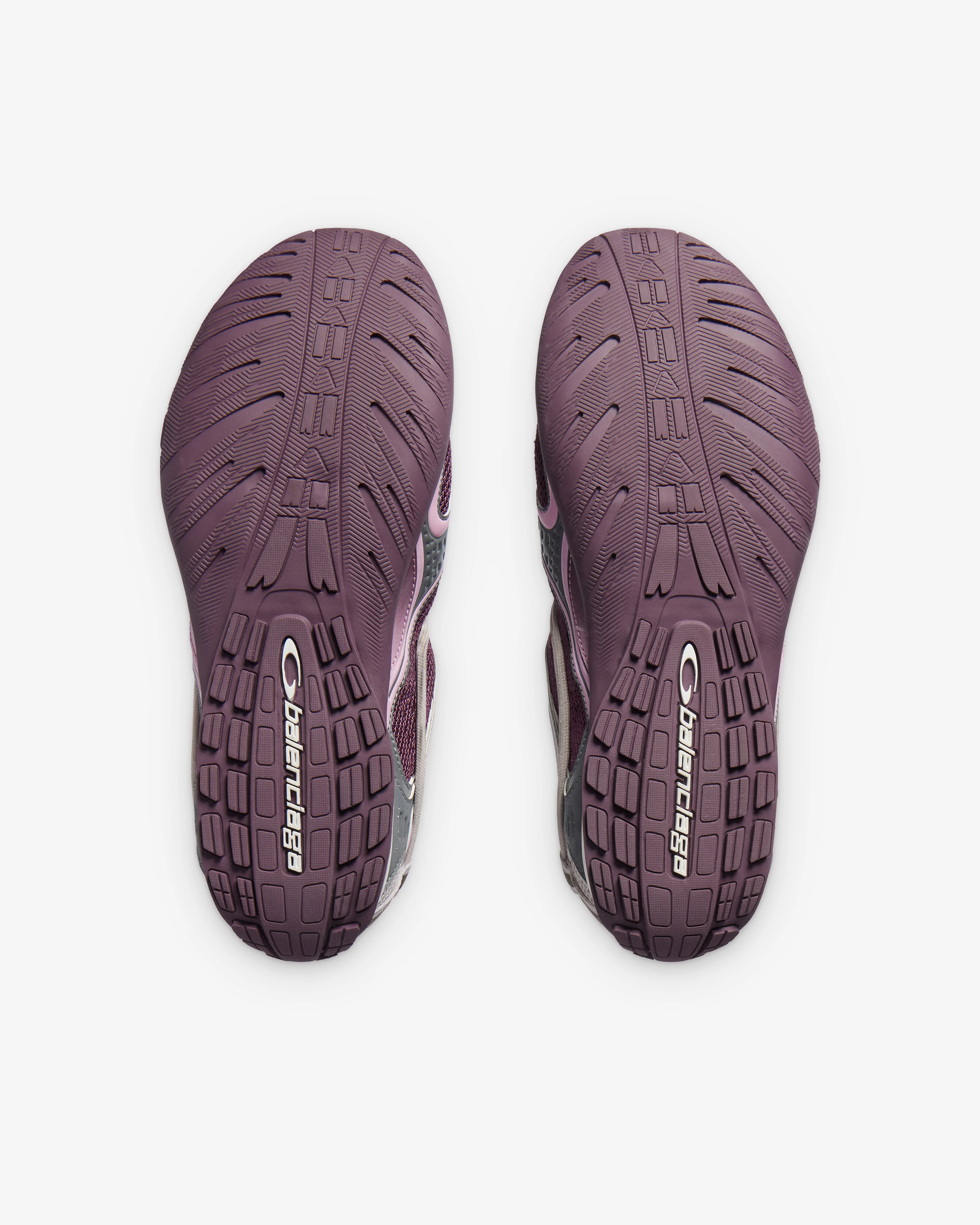 Balenciaga - Women's Radar Gradient Line Trainers - (Purple/Grey) - Image 6