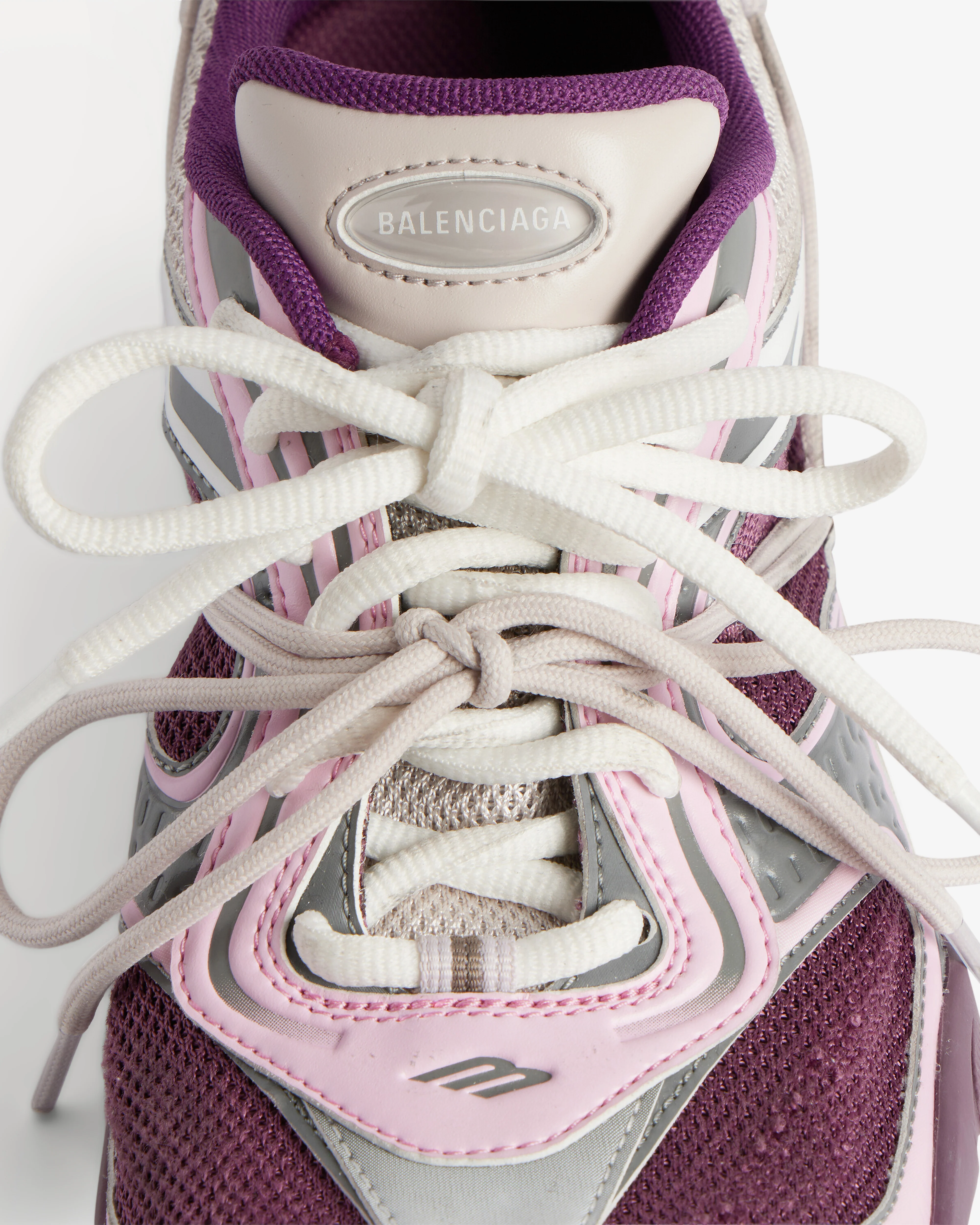 Balenciaga - Women's Radar Gradient Line Trainers - (Purple/Grey) - Image 7