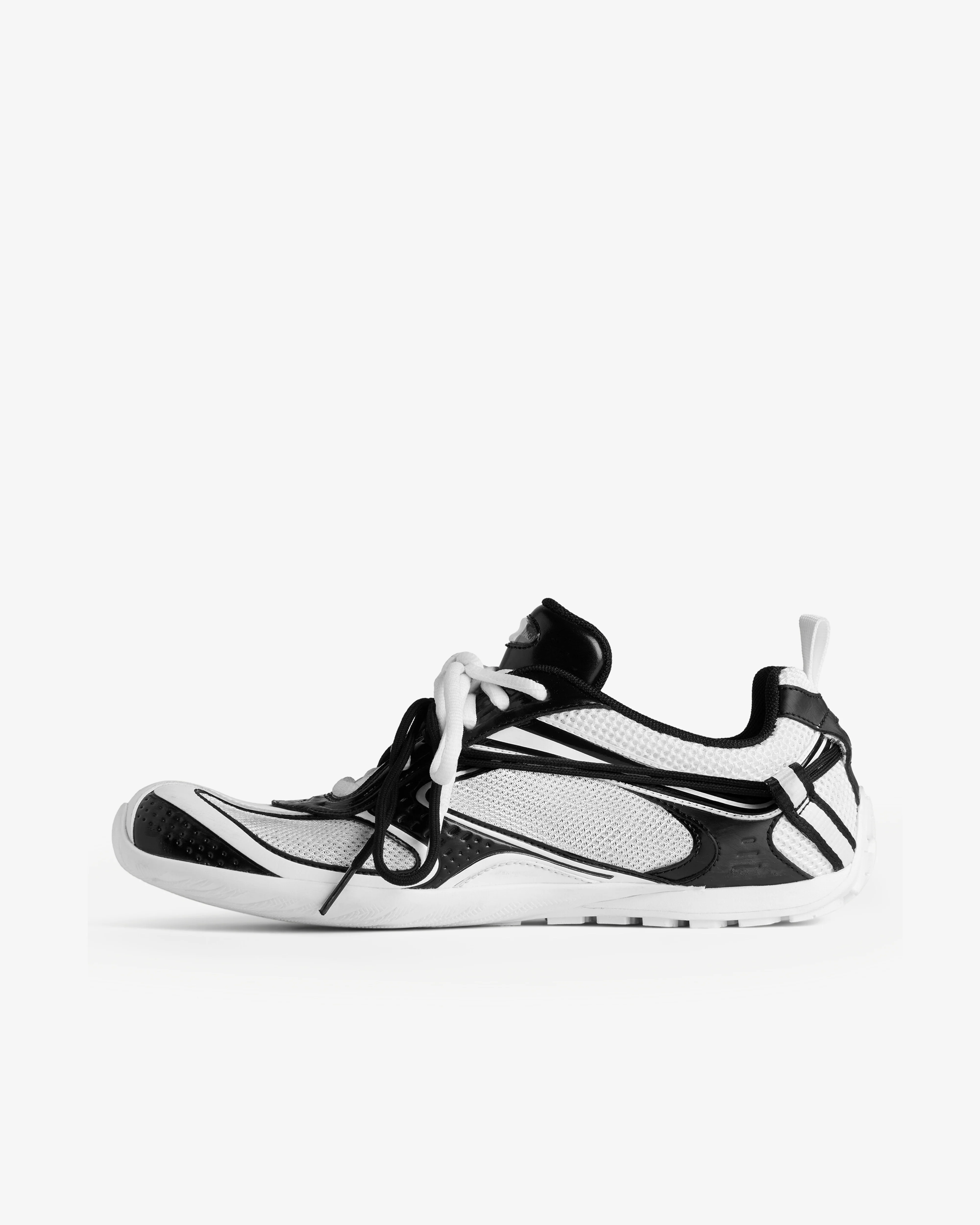 Balenciaga - Women's Radar Trainers - (Black/White) - Image 2