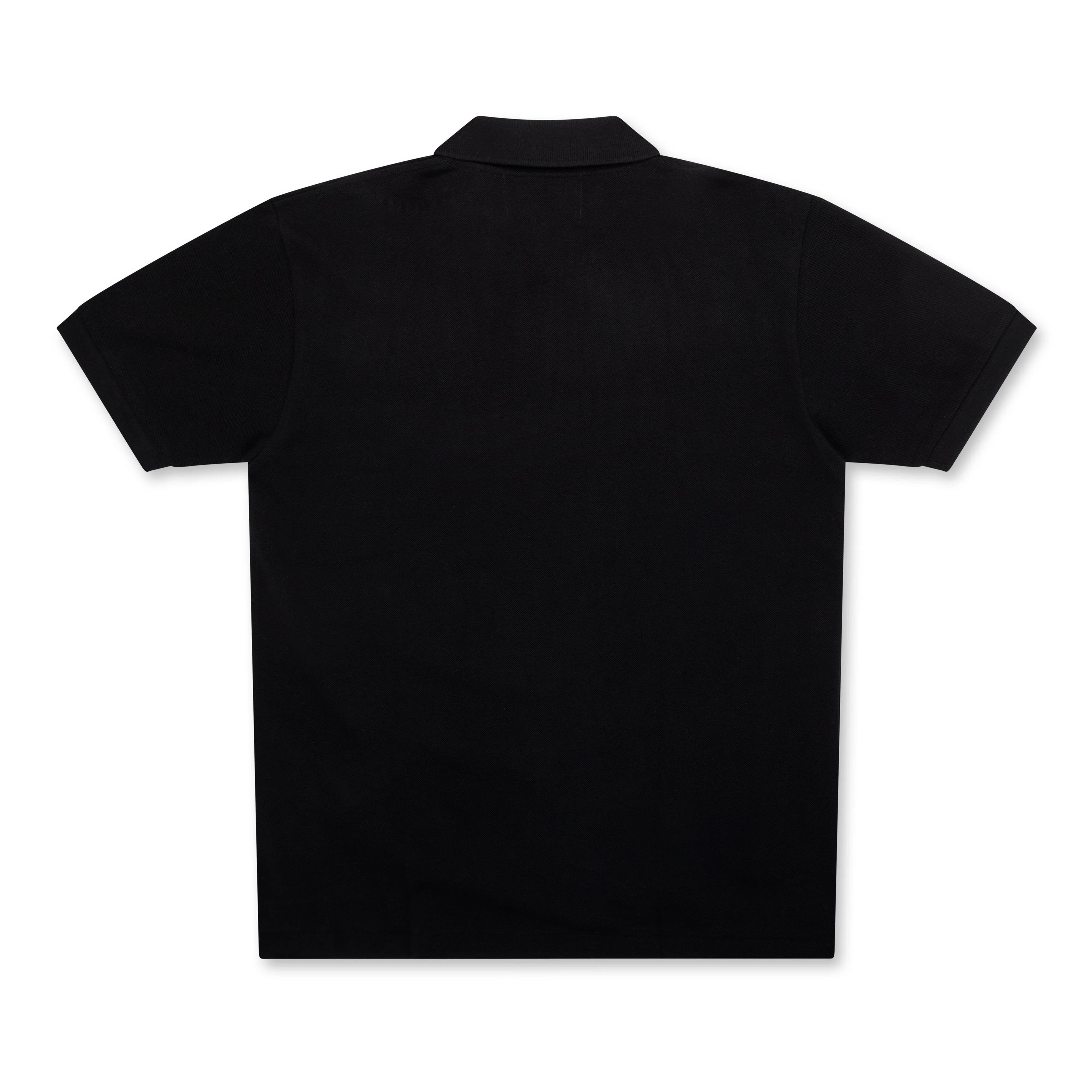 CDG Beatles - Polo Shirt - (Black with embroidered Apples) - Image 2