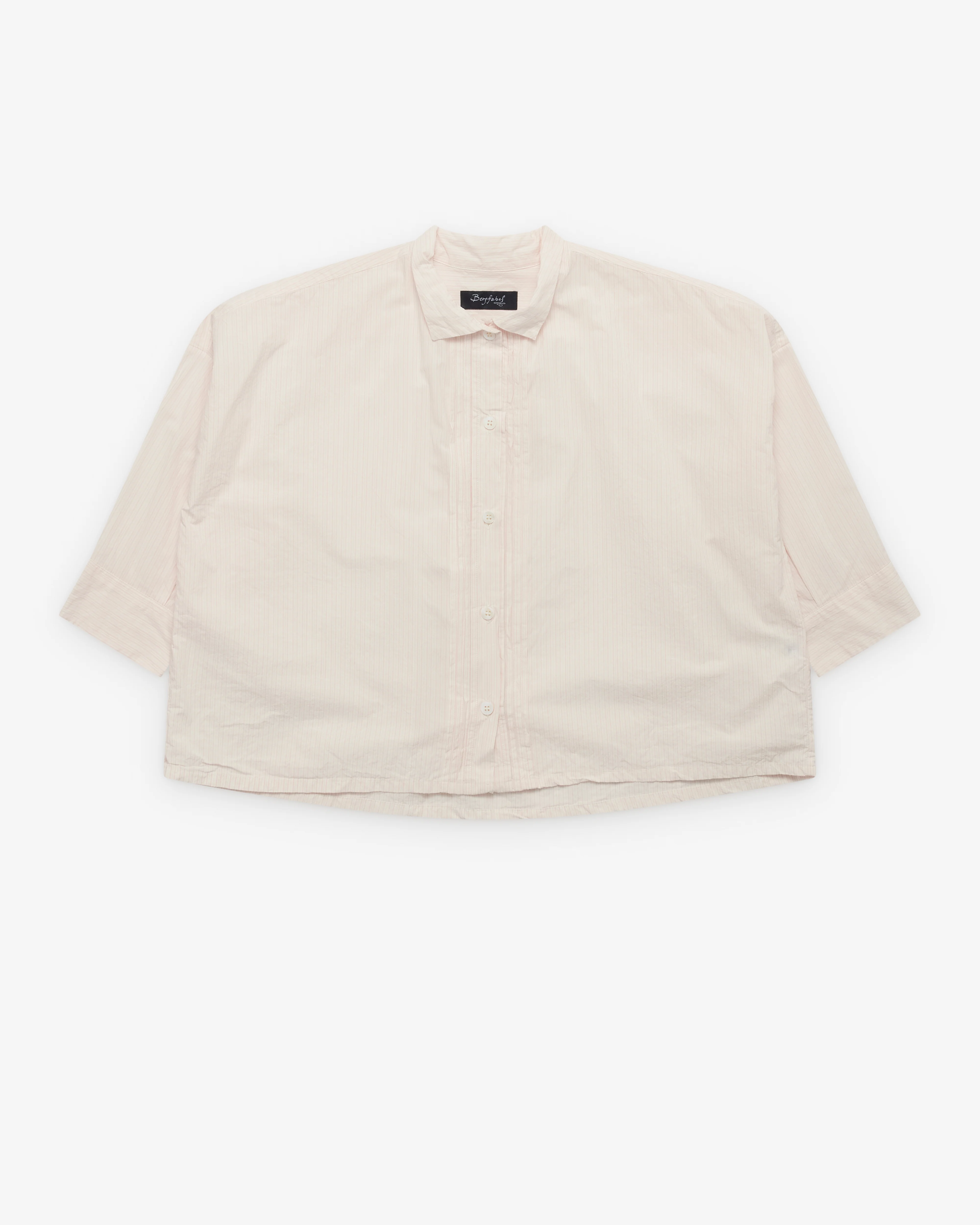 Bergfabel - Women's Claudia Shirt - (Pink Stripe)