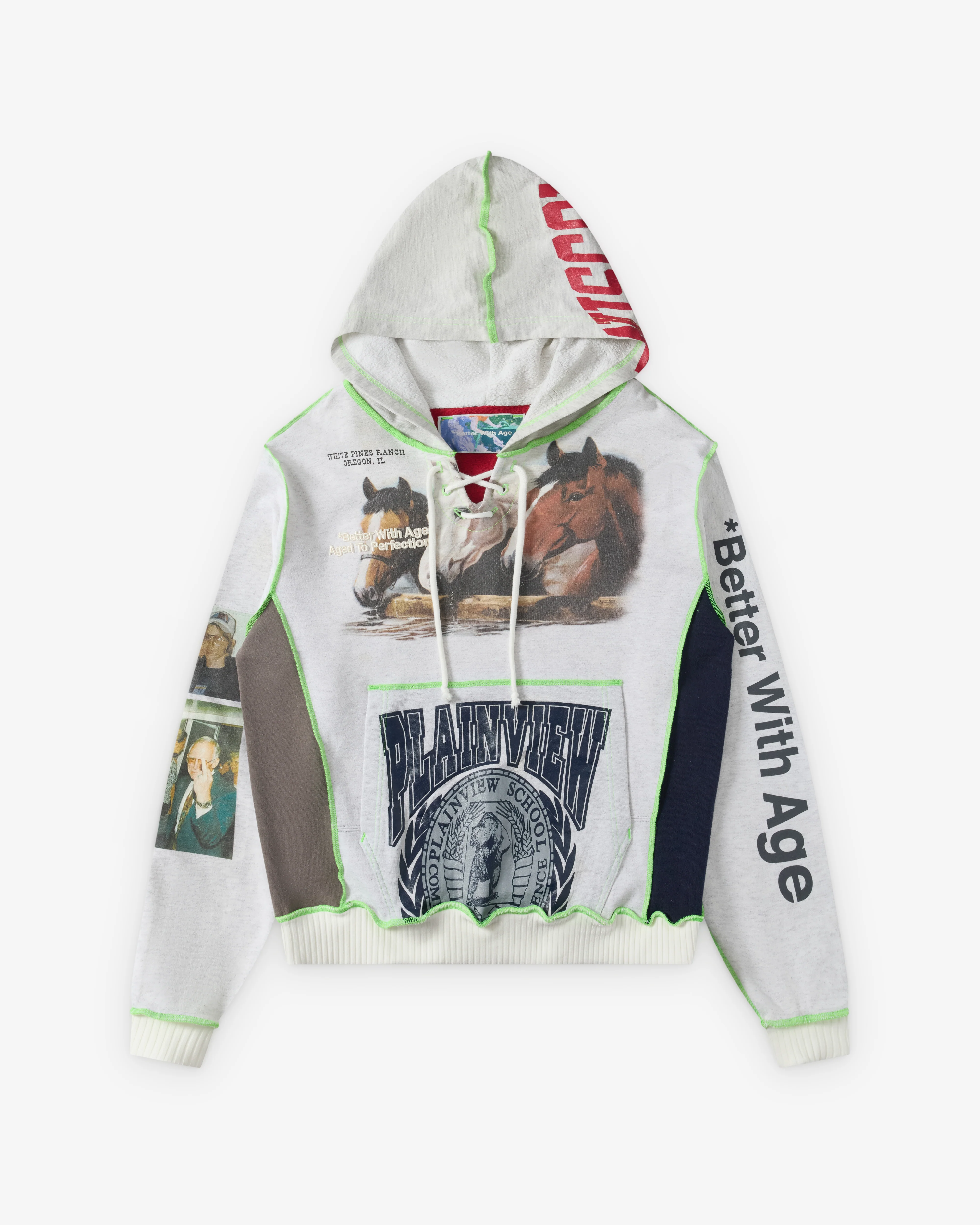 Better With Age - Men's Hollywood Reconstructed Hoodie - (Multi)