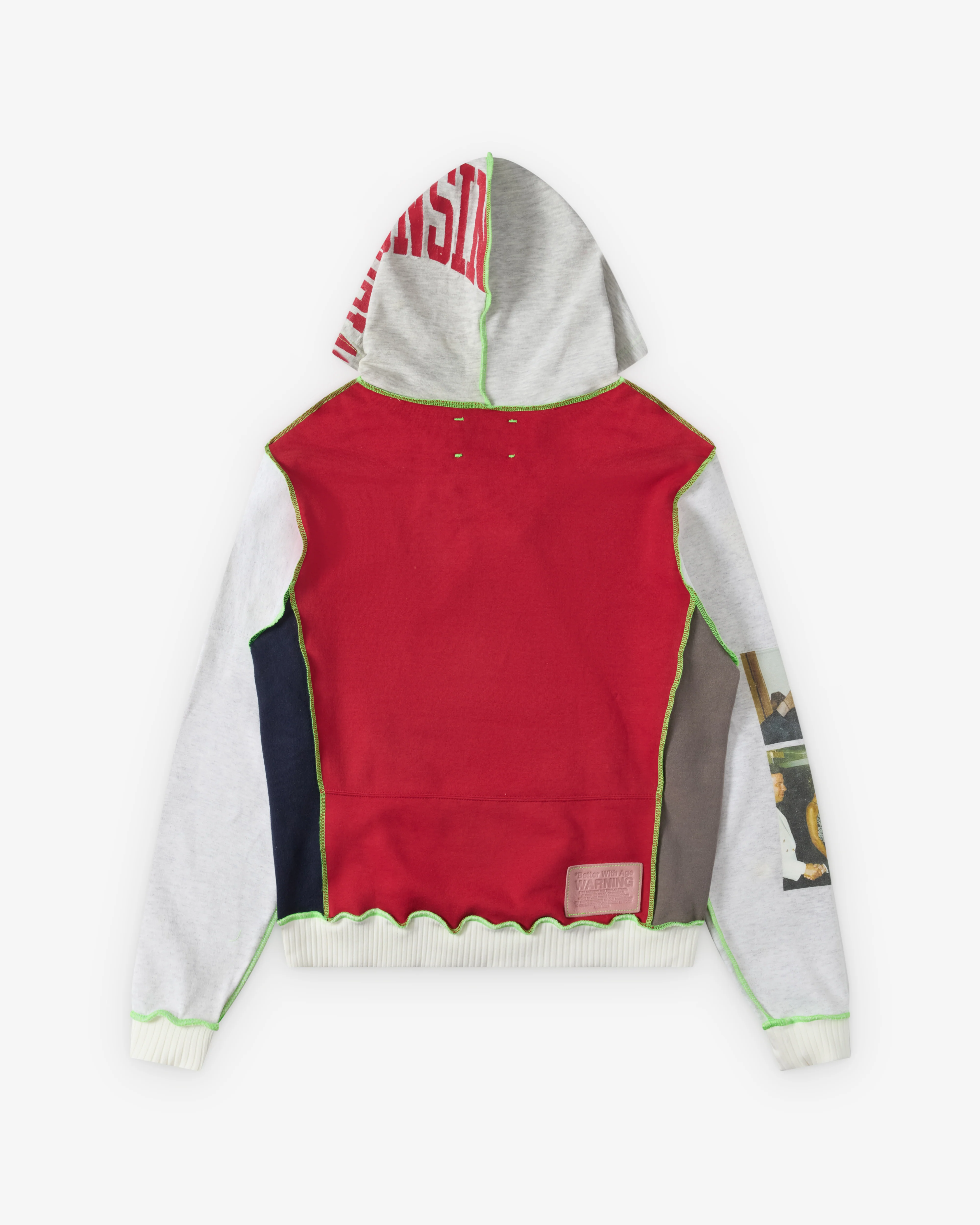 Better With Age - Men's Hollywood Reconstructed Hoodie - (Multi) - Image 2