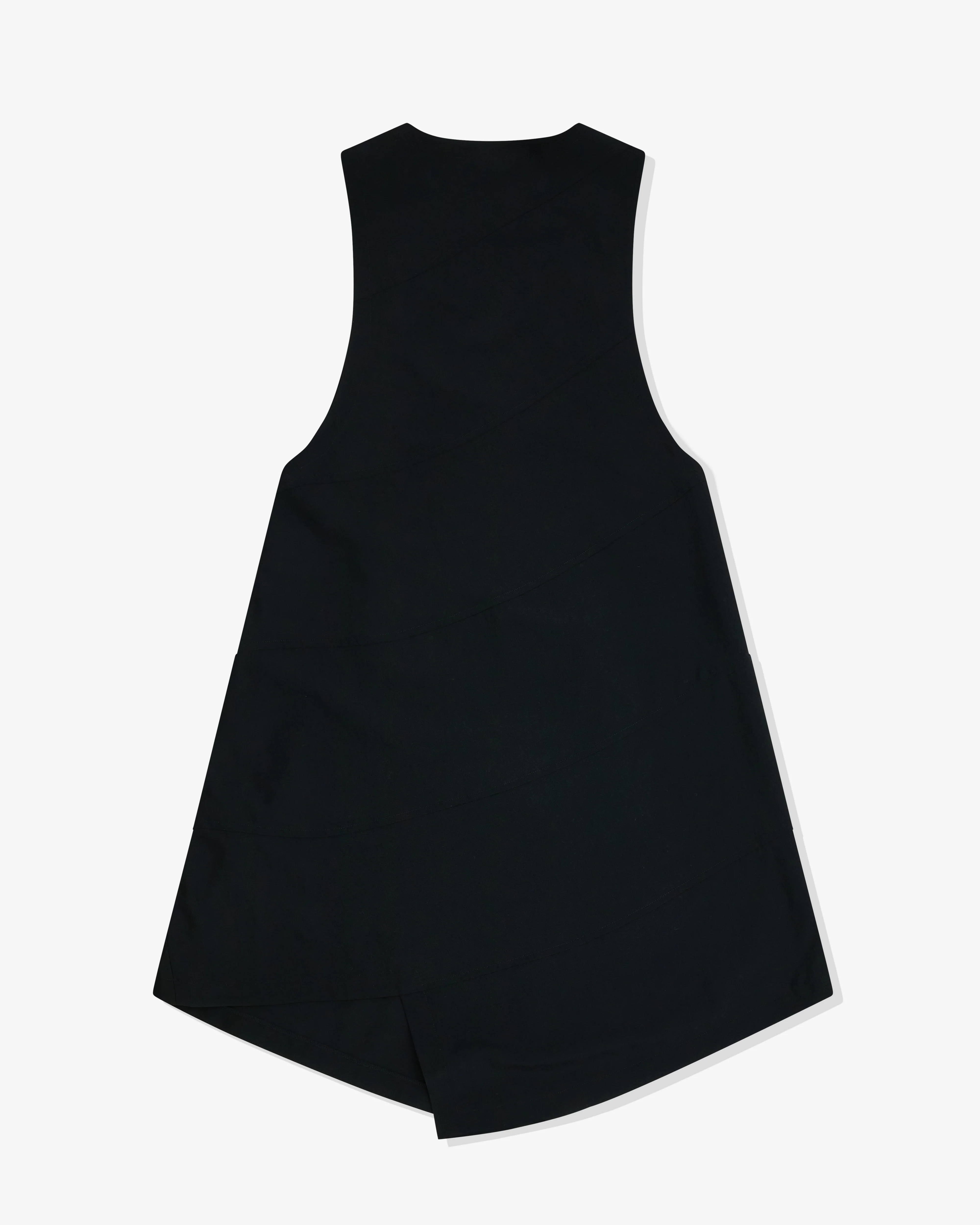 Black Comme des Garçons - Unisex Slant Seam Dress - (Black) - Image 2