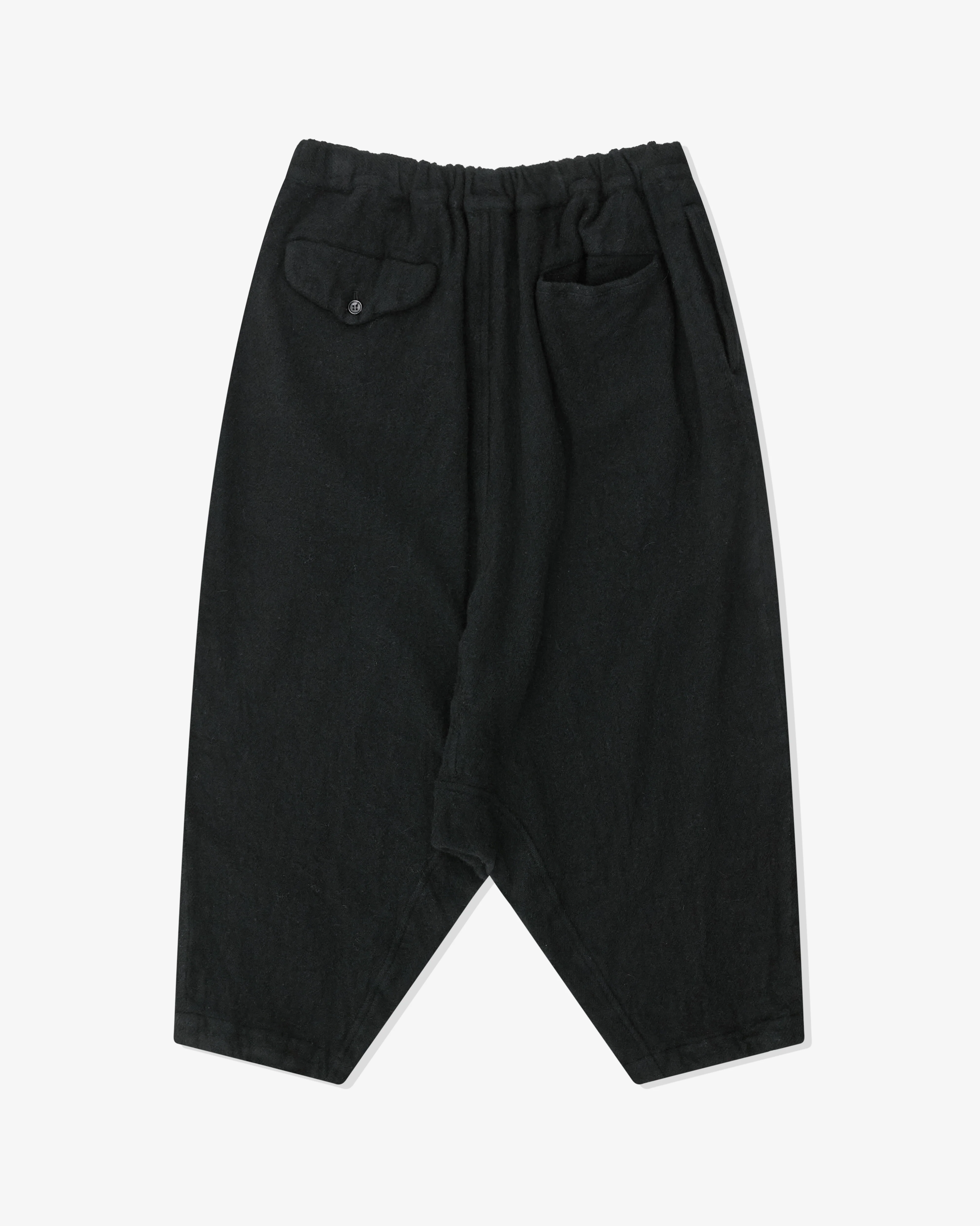 Black Comme des Garçons - Drop-Crotch Pants - (Black) - Image 2