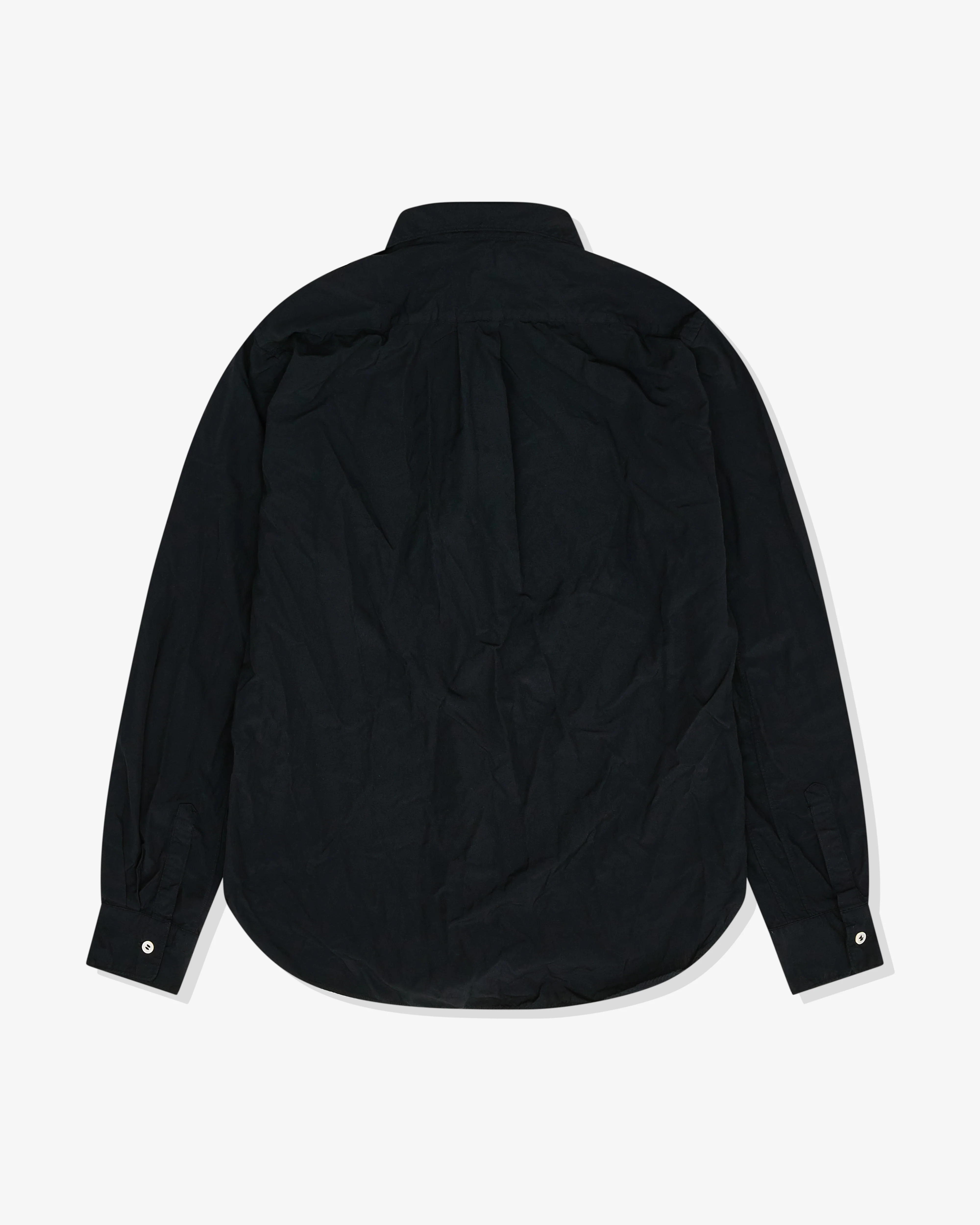 Black Comme des Garçons - Unisex Zip Shirt - (Black) - Image 2