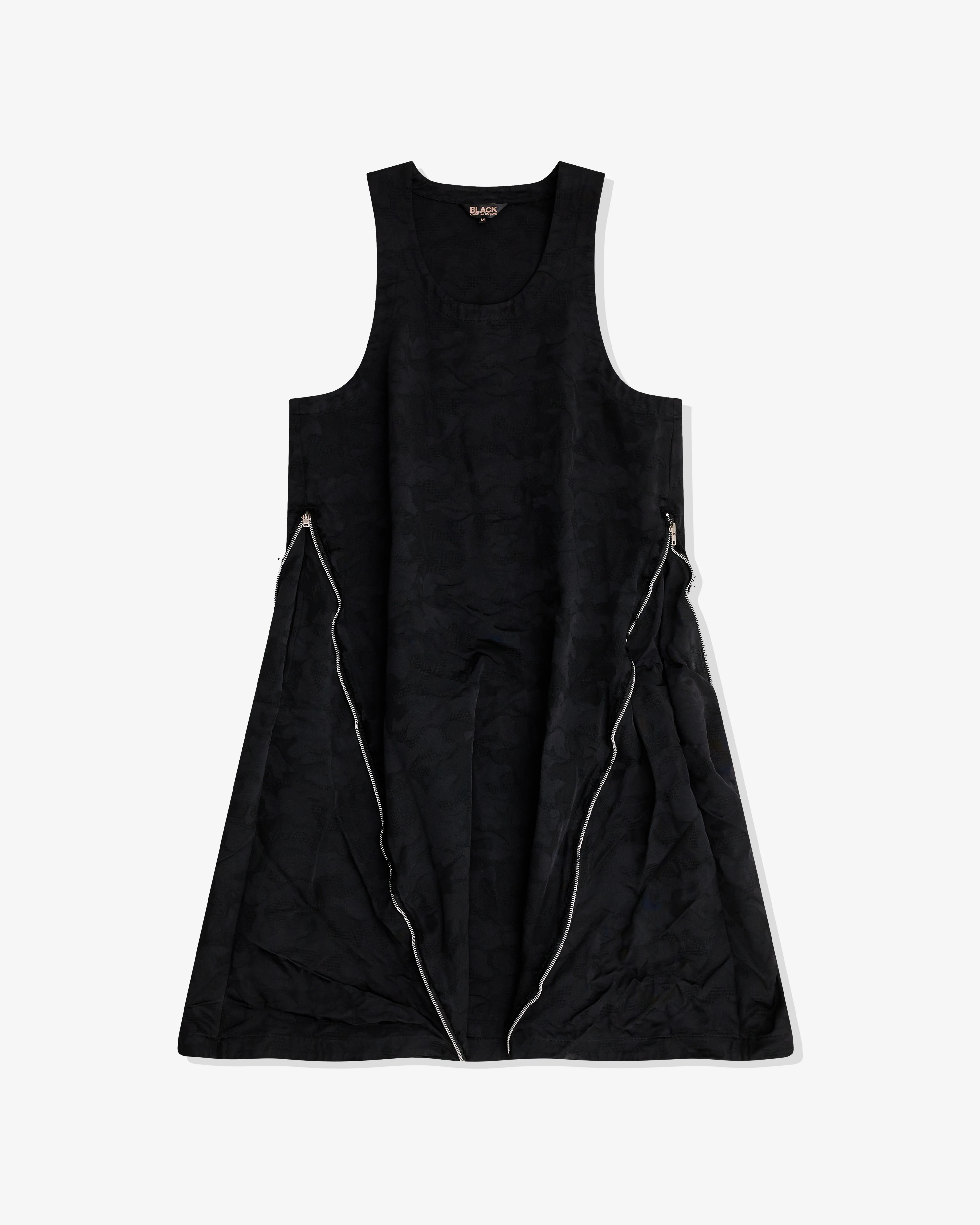 Black Comme des Garçons - Camouflage Jacquard Zip Dress - (Black)