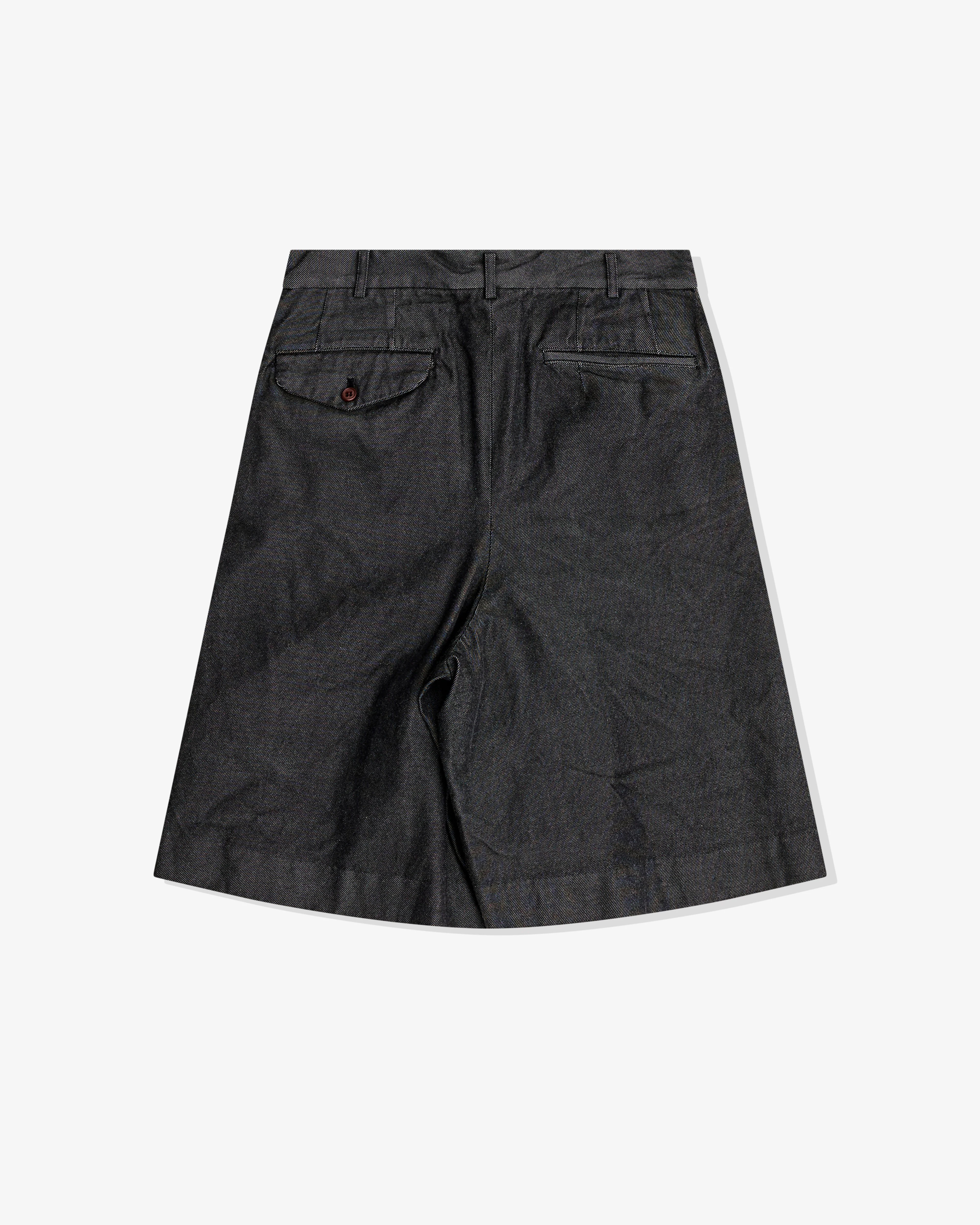 Black Comme des Garçons - Cotton Gabardine Patchwork Shorts - (Black) - Image 2