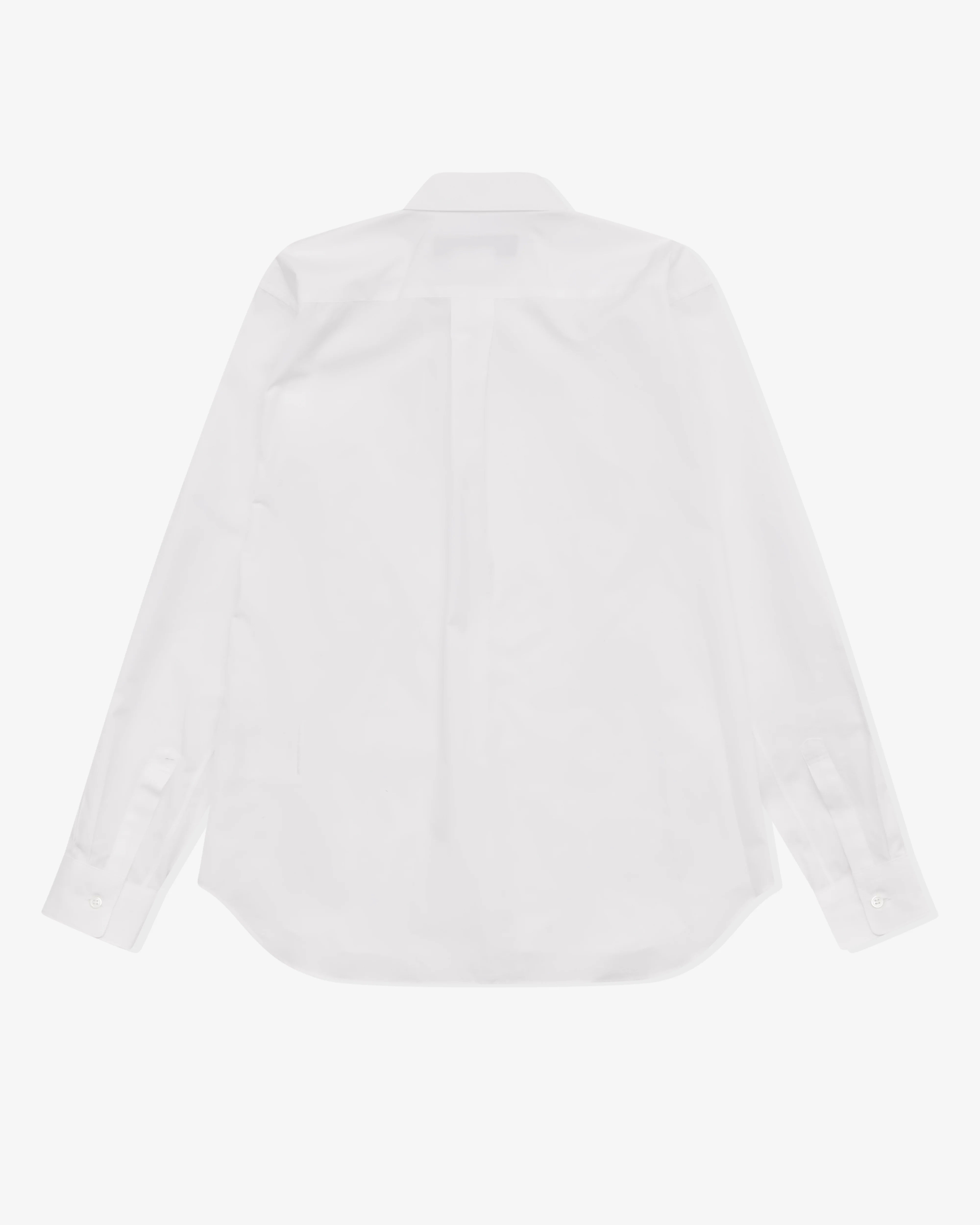 Black Comme des Garçons - Cotton Shirt - (White) - Image 2