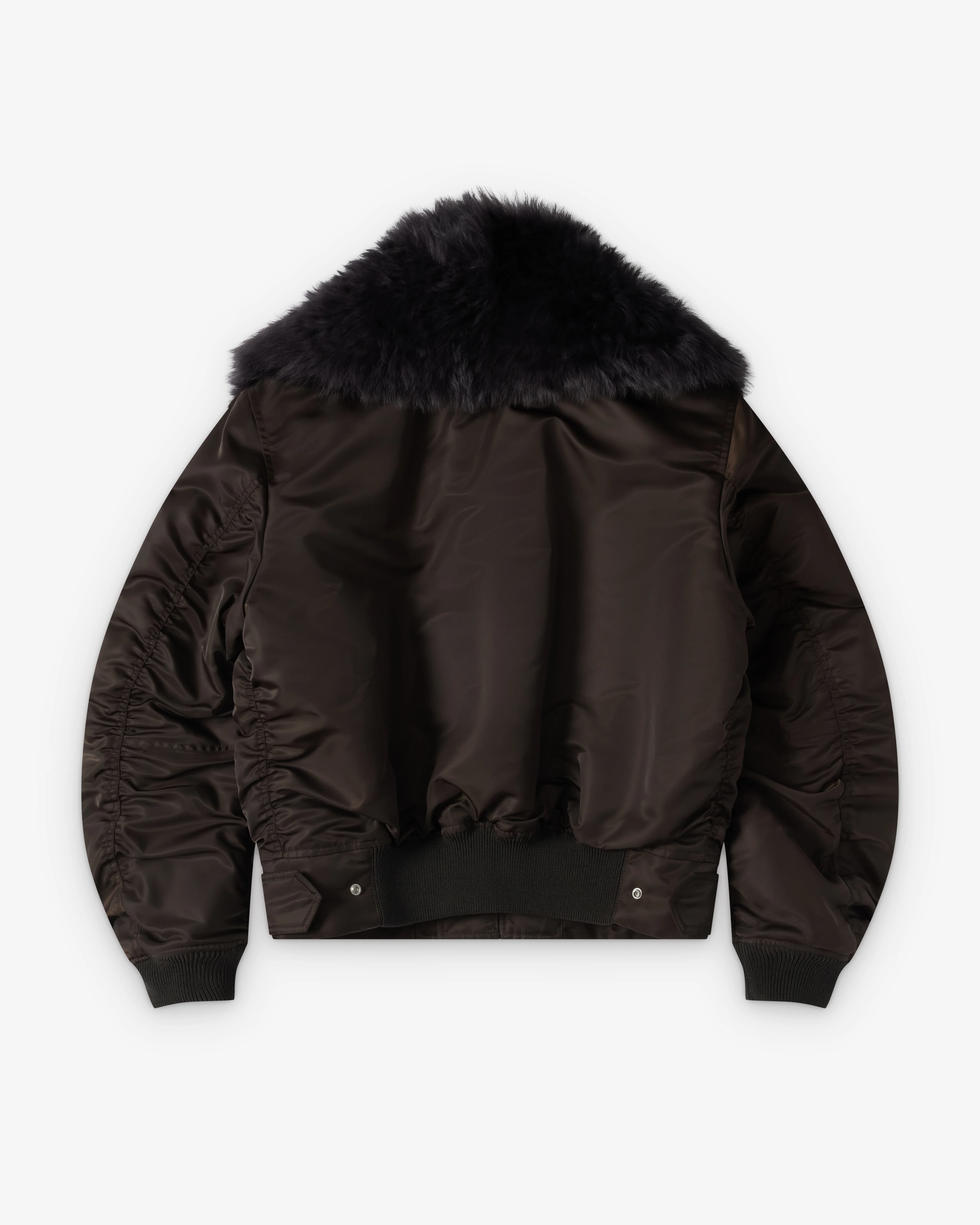 Bottega Veneta - Men's Padded Nylon Bomber - (Chocolate) - Image 2
