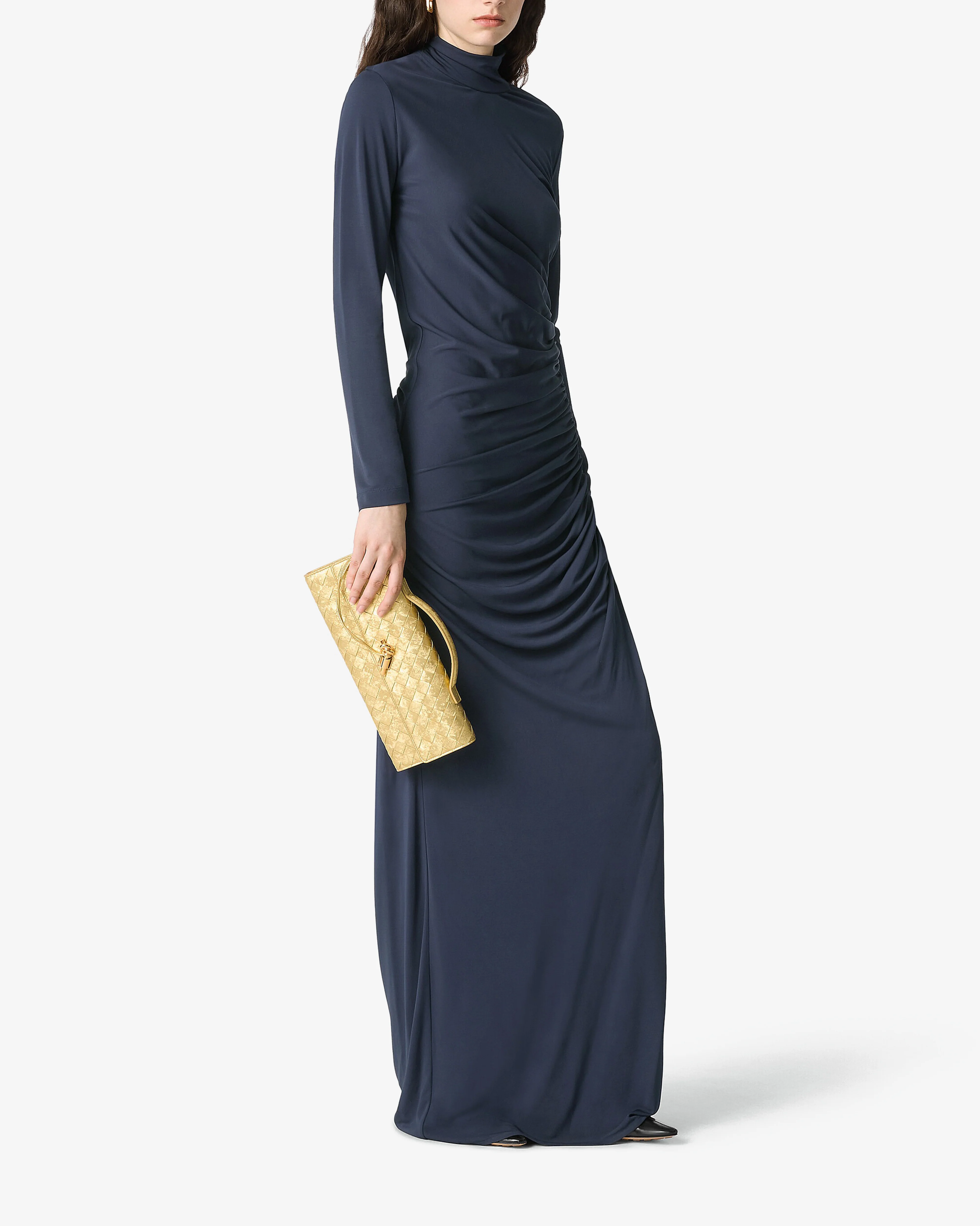 Bottega Veneta - Andiamo Clutch - (Gold) - Image 2
