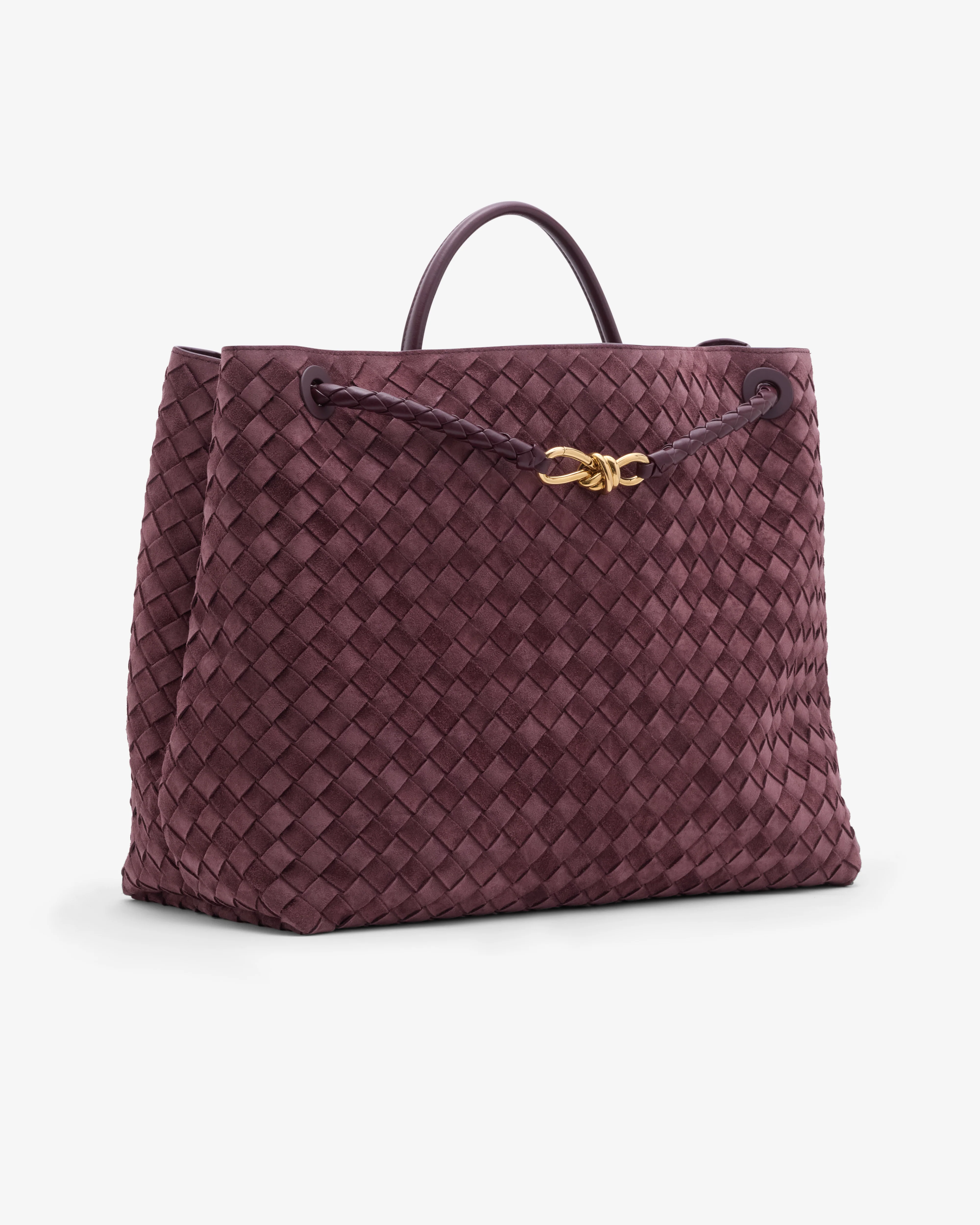 Bottega Veneta  - Women's Large Andiamo - (Deep Mahogany) - Image 2