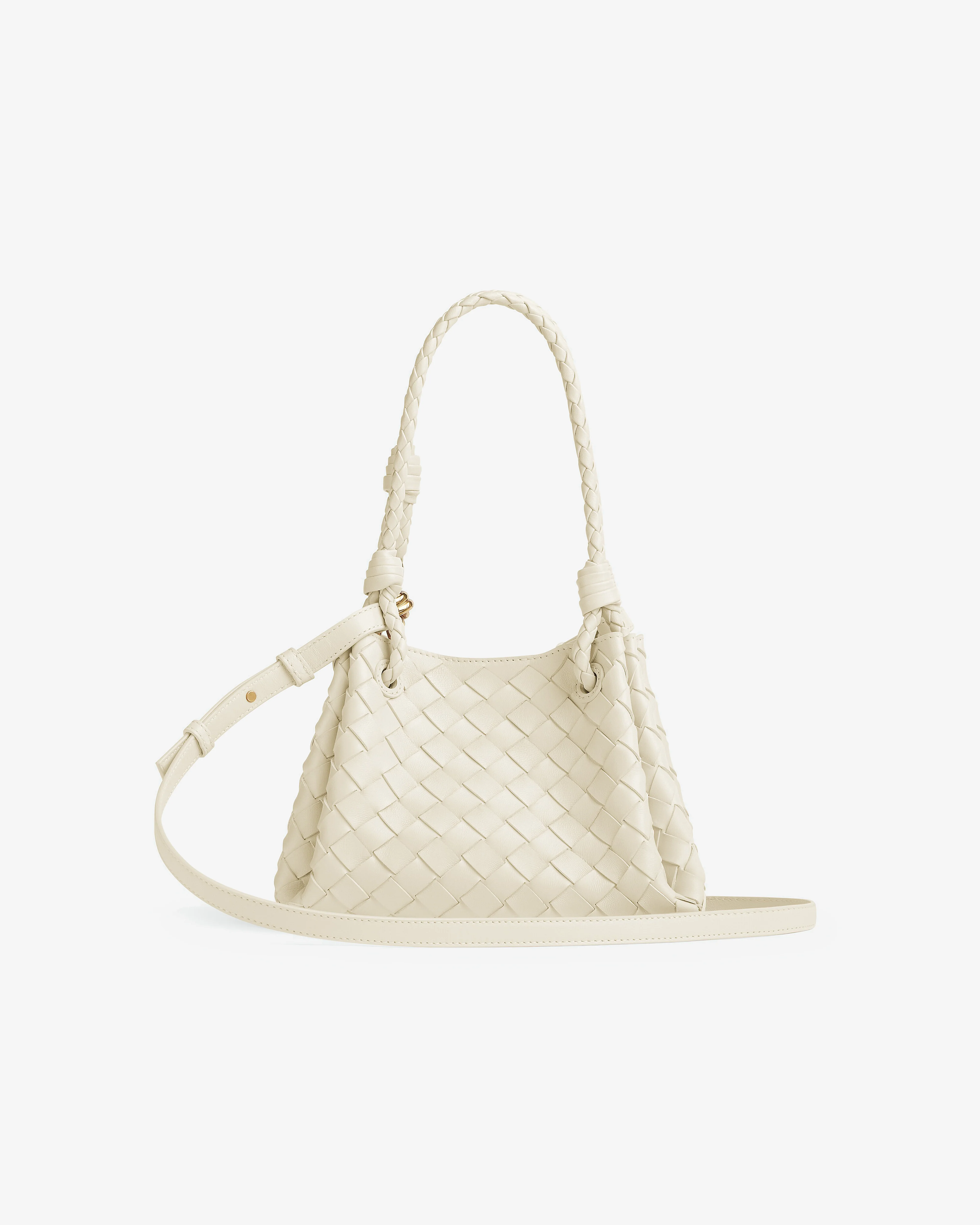 Bottega Veneta - Small Parachute Bag - (Sea Salt) - Image 3