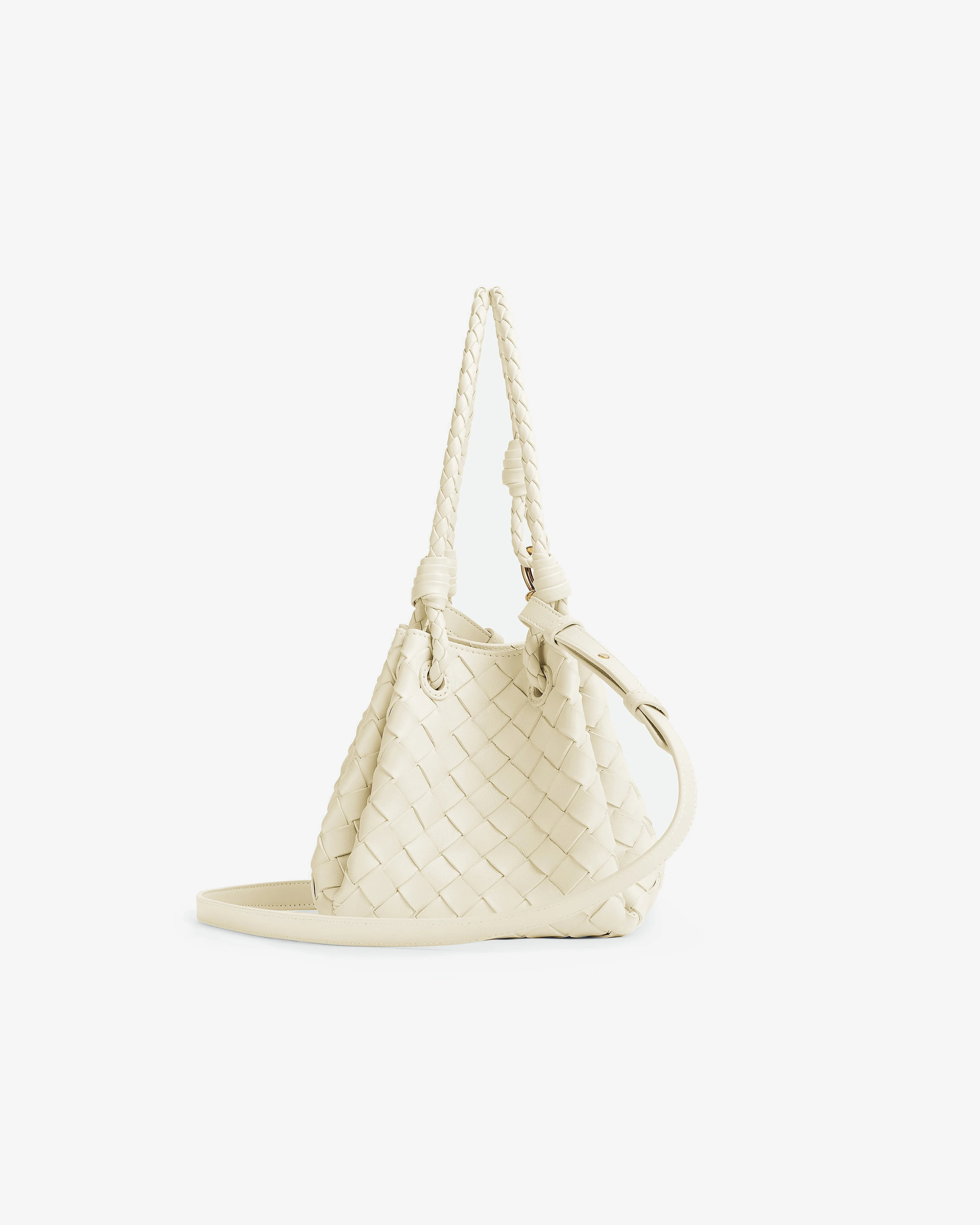 Bottega Veneta - Small Parachute Bag - (Sea Salt) - Image 4