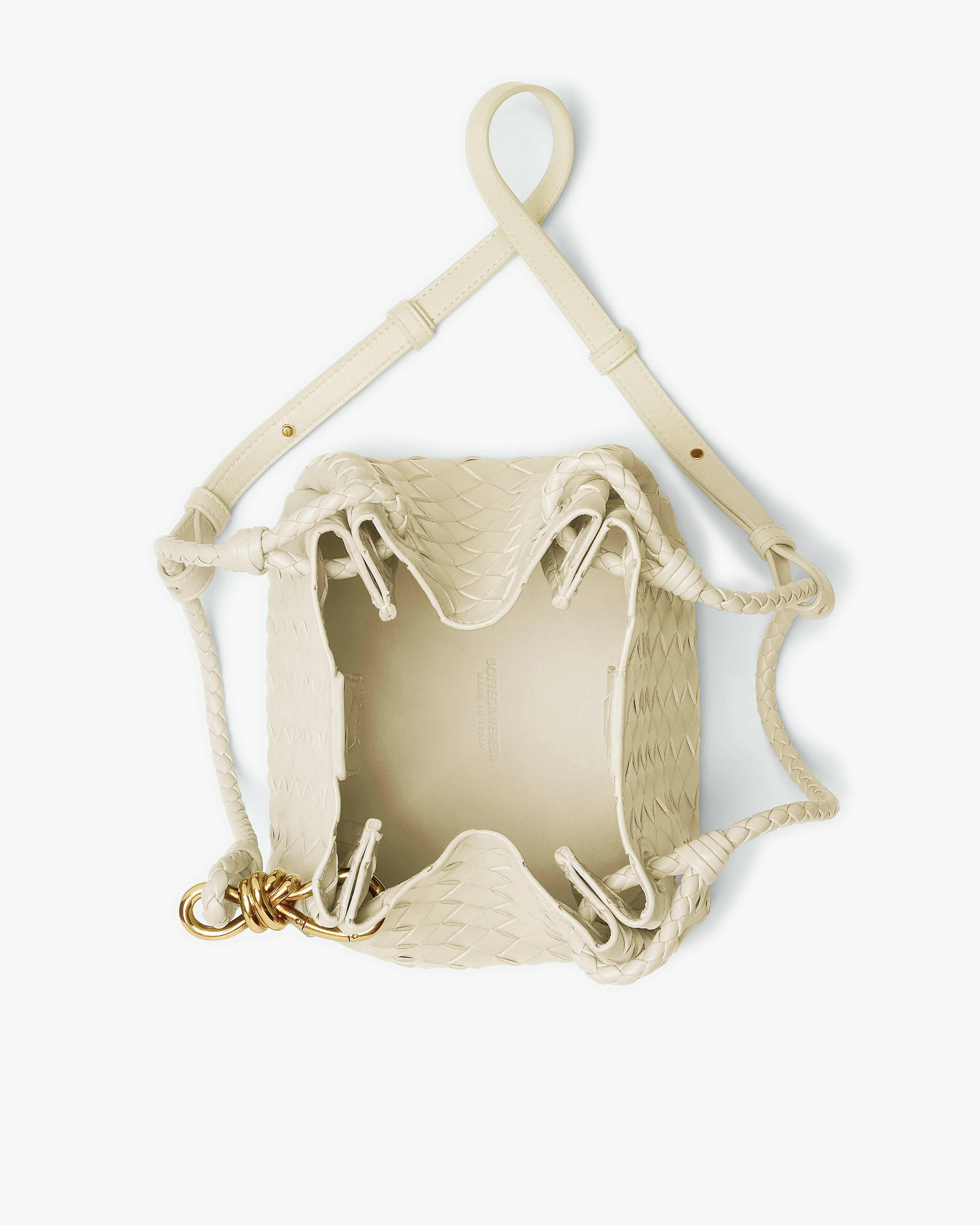 Bottega Veneta - Small Parachute Bag - (Sea Salt) - Image 5