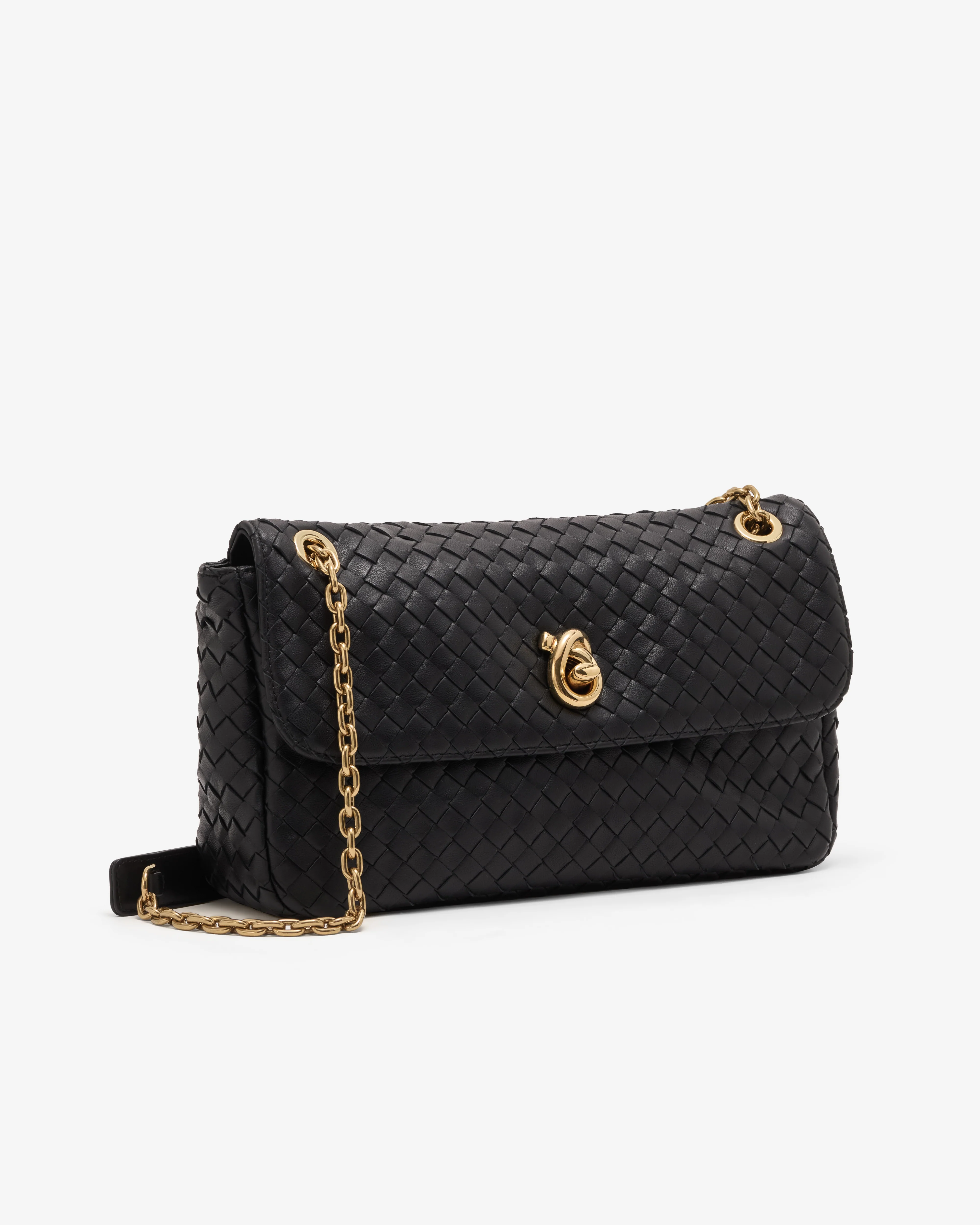Bottega Veneta  - Women's Madison Shoulder Bag - (Black) - Image 2