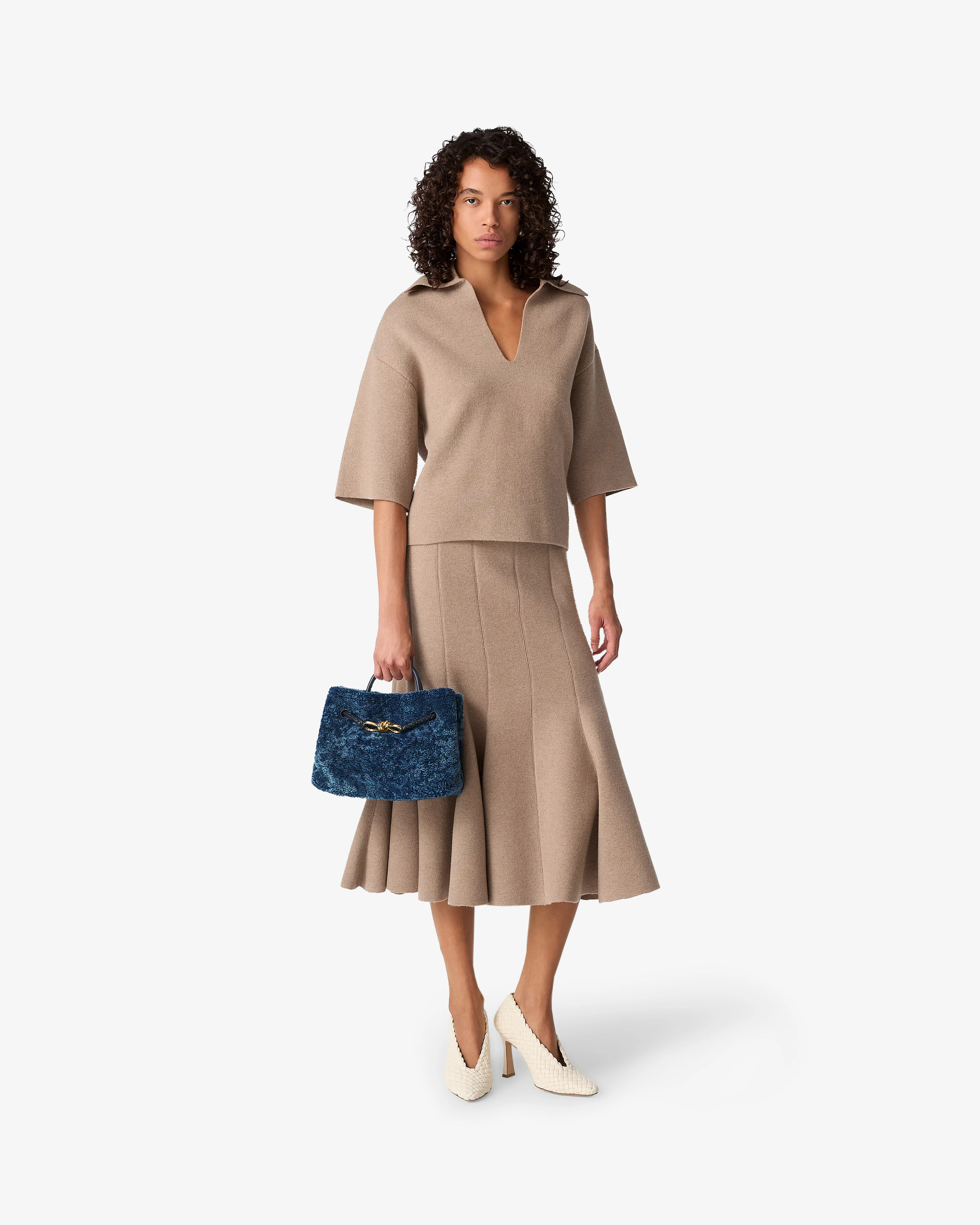 Bottega Veneta - Small Andiamo Bag - (Ocean/Pacific) - Image 2