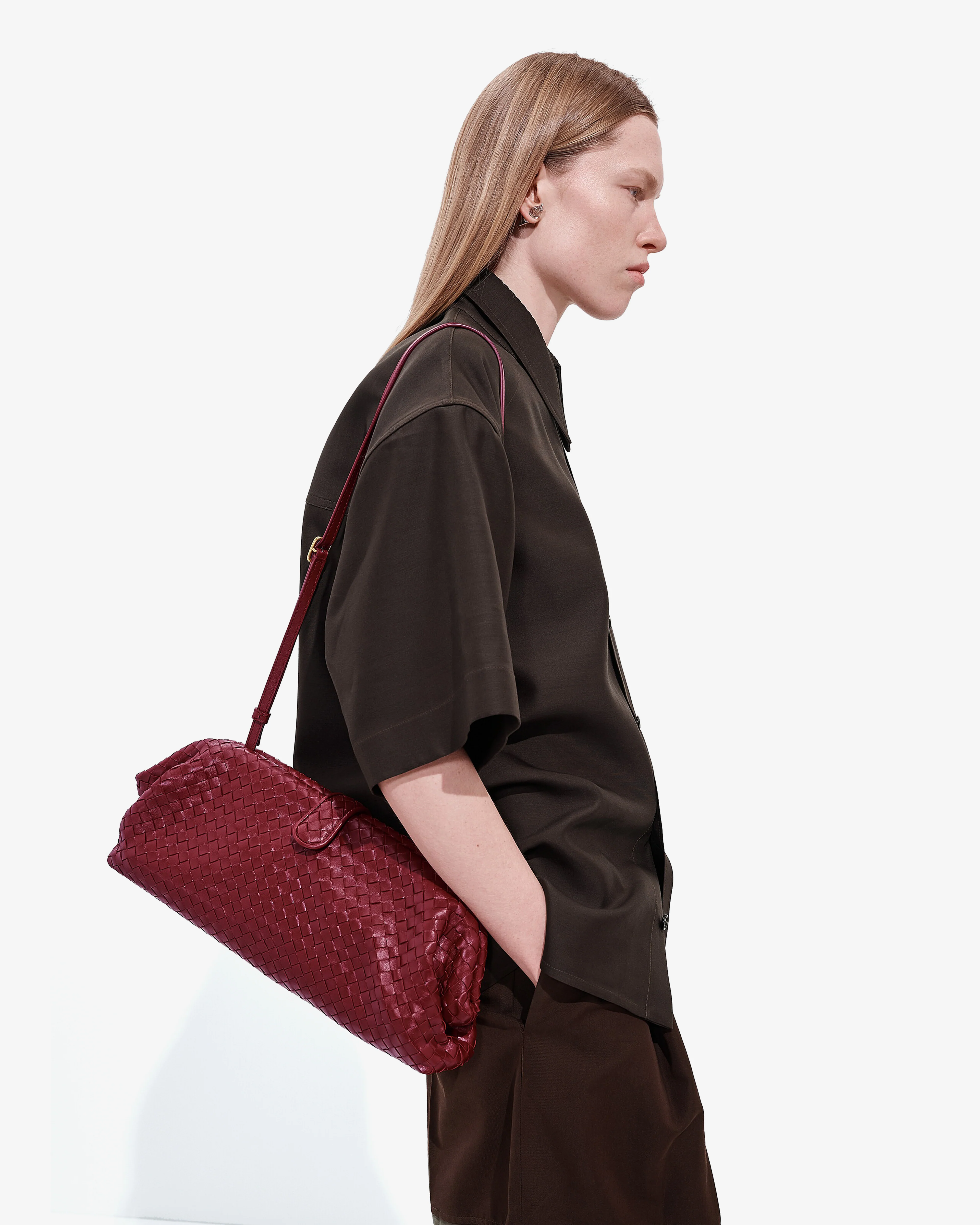 Bottega Veneta  - Women's Lauren 1979 - (Lava Red) - Image 6