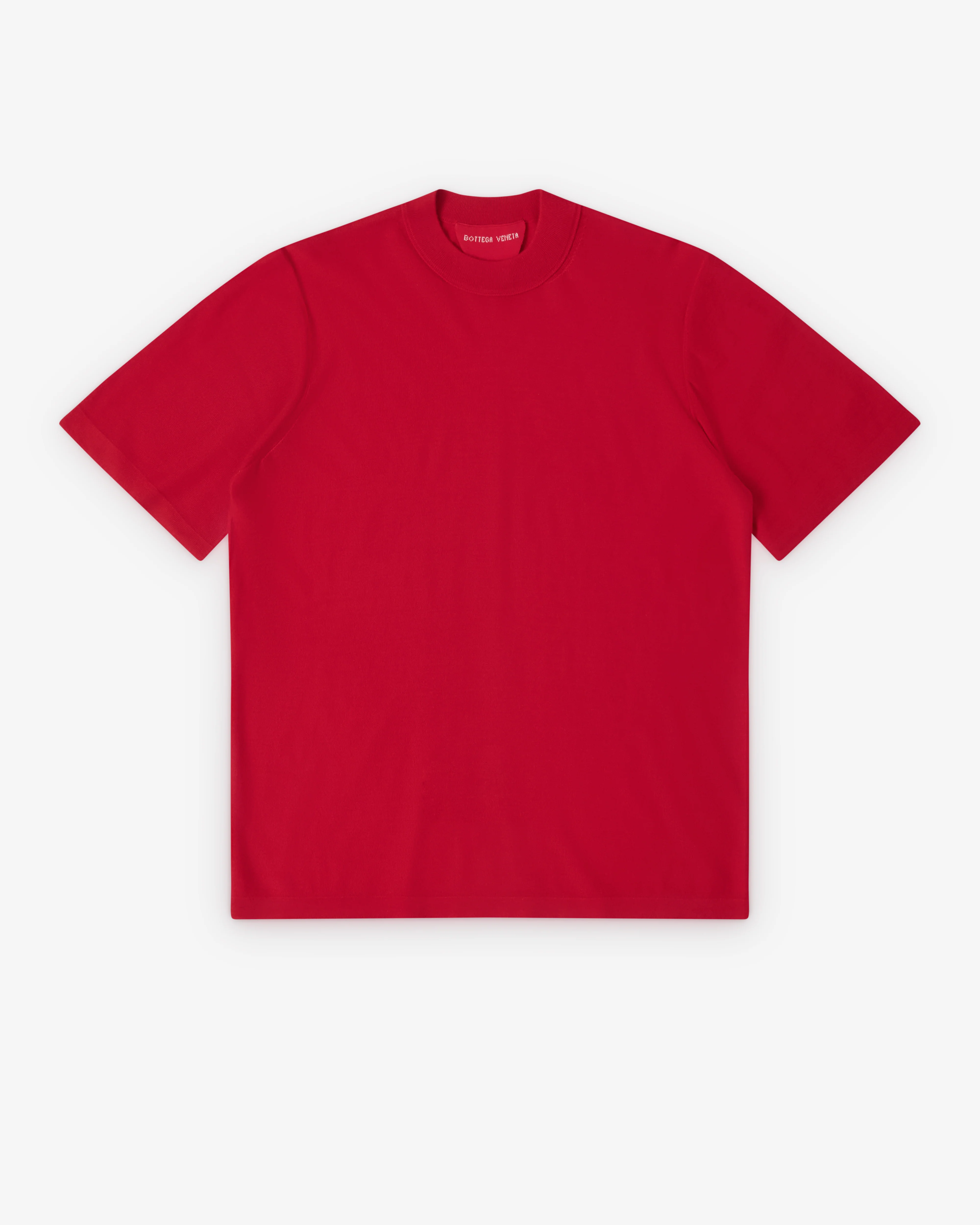 Bottega Veneta - Women's Cashmere T-Shirt - (Pop Red)