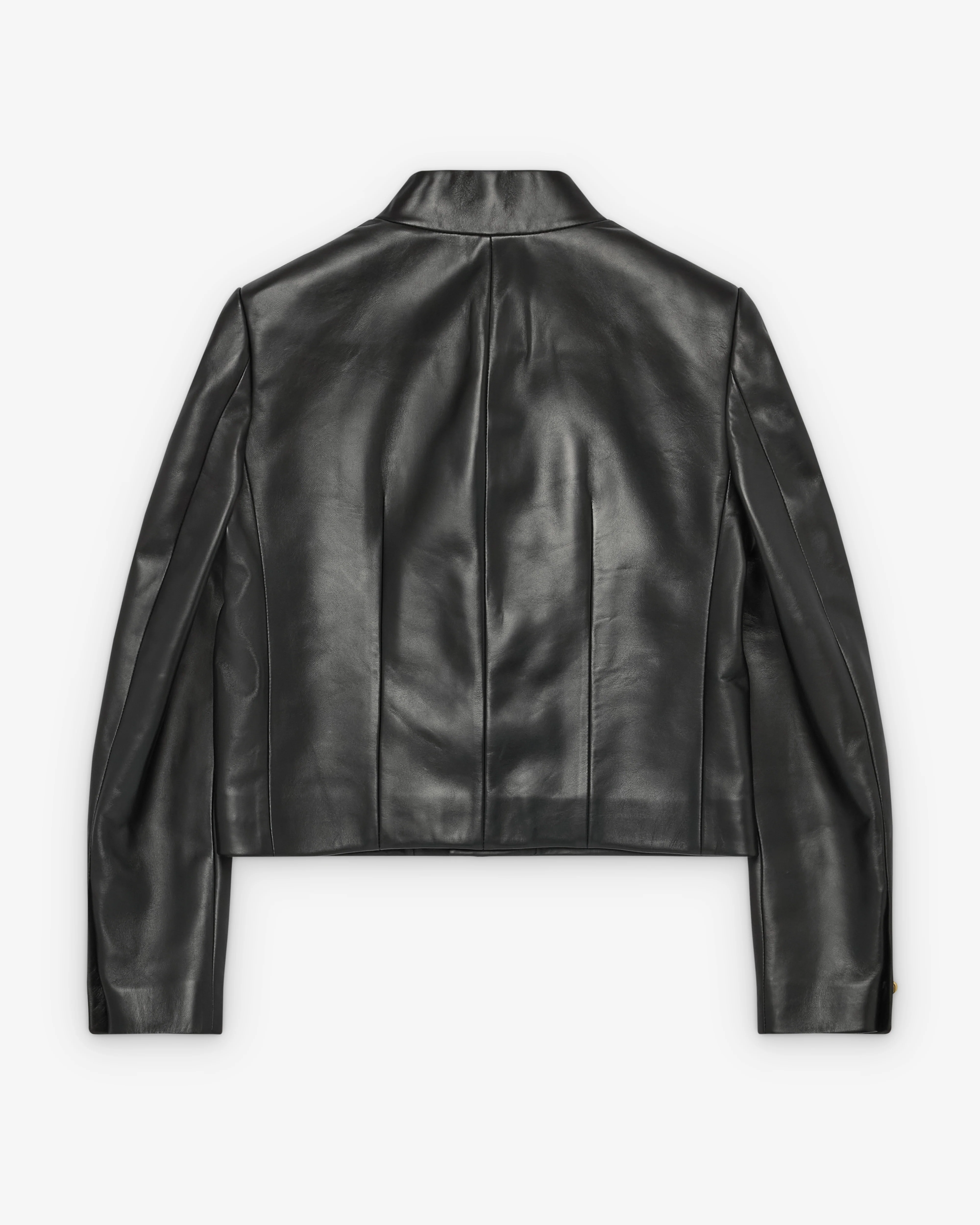 Bottega Veneta - Women's Knot Leather Jacket - (Black) - Image 2