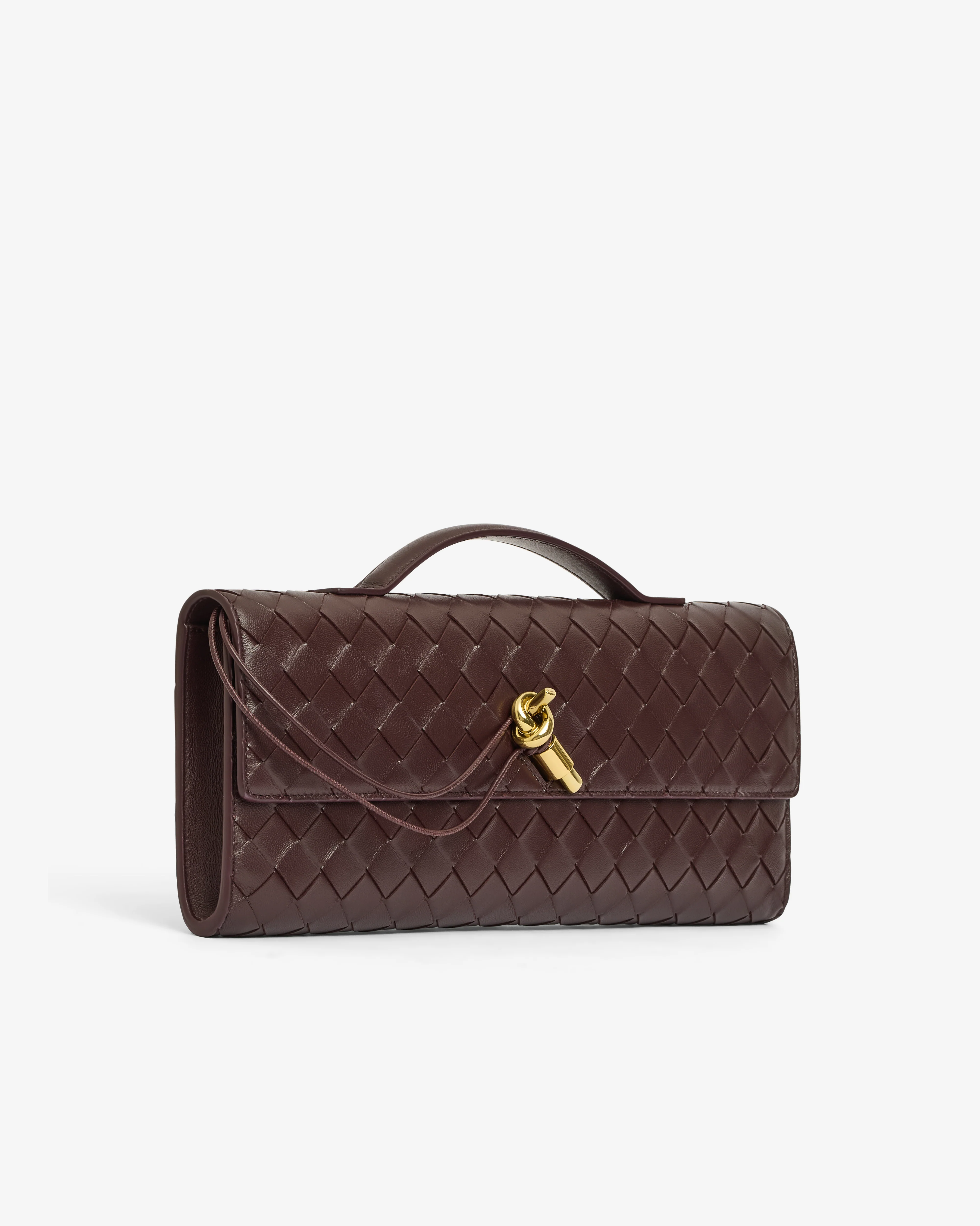 Bottega Veneta - Andiamo Clutch - (Dark Barolo) - Image 2