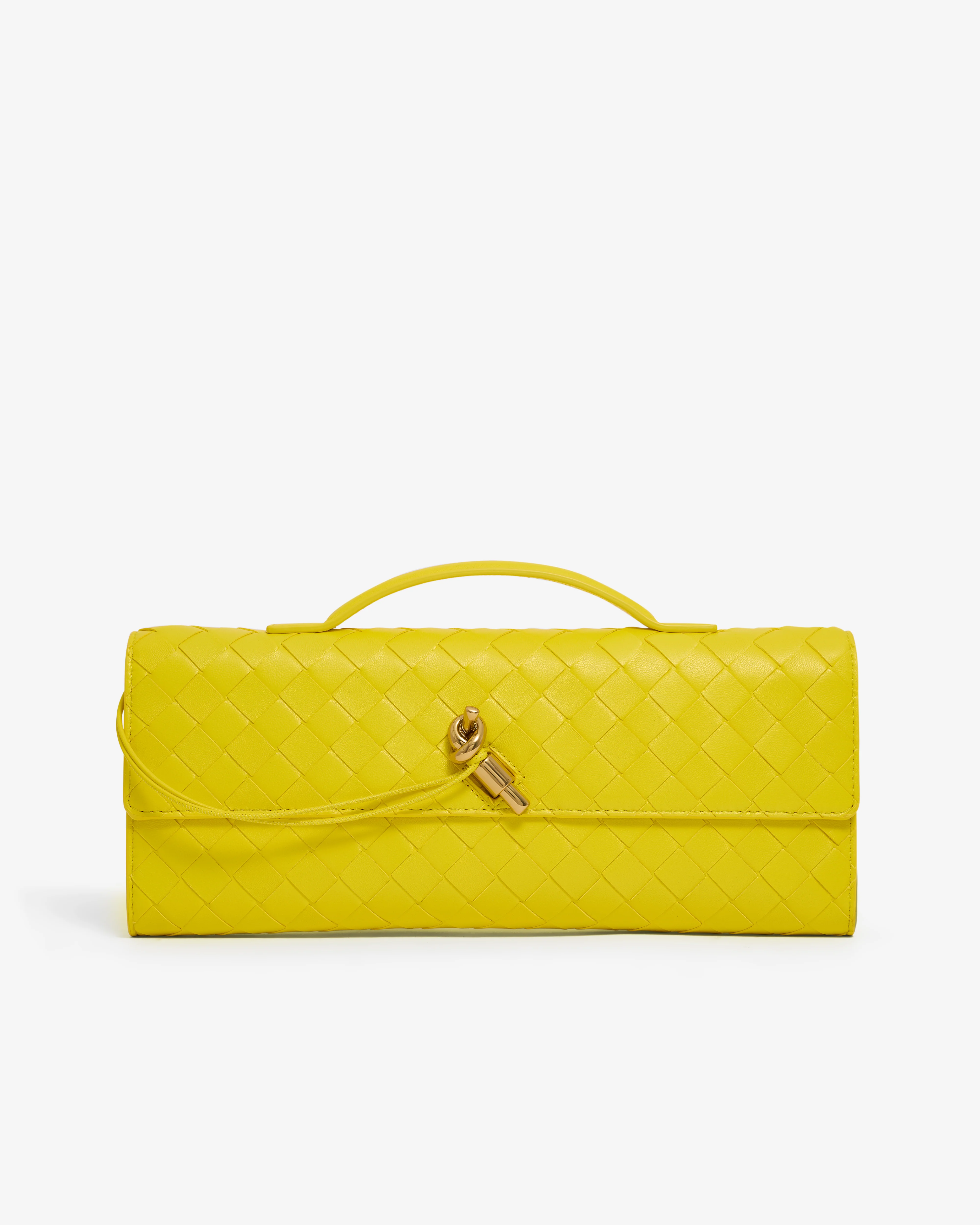 Bottega Veneta - Andiamo Clutch - (Sulfur)
