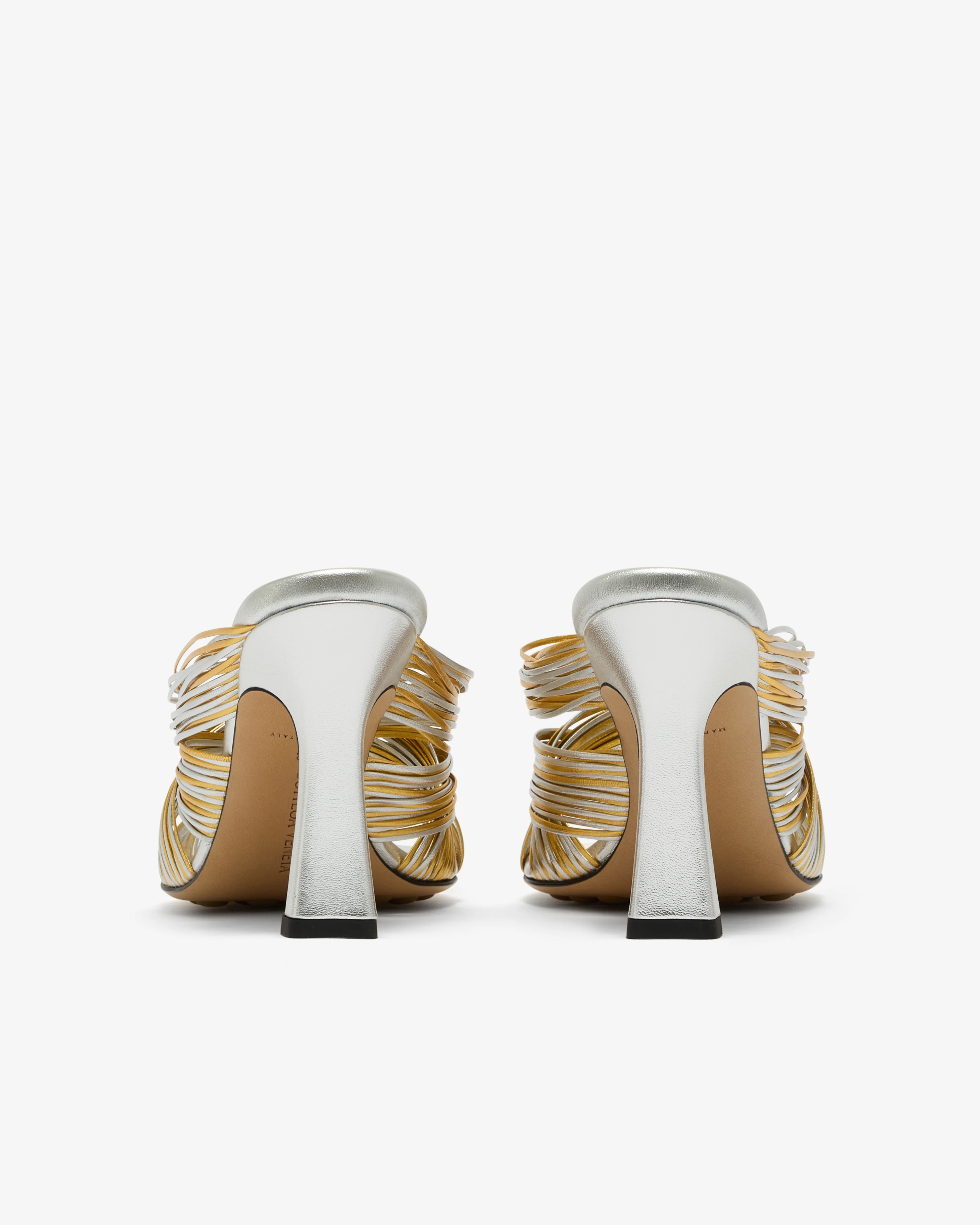 Bottega Veneta - Women's Rana Mule - (Gold/Silver) - Image 4