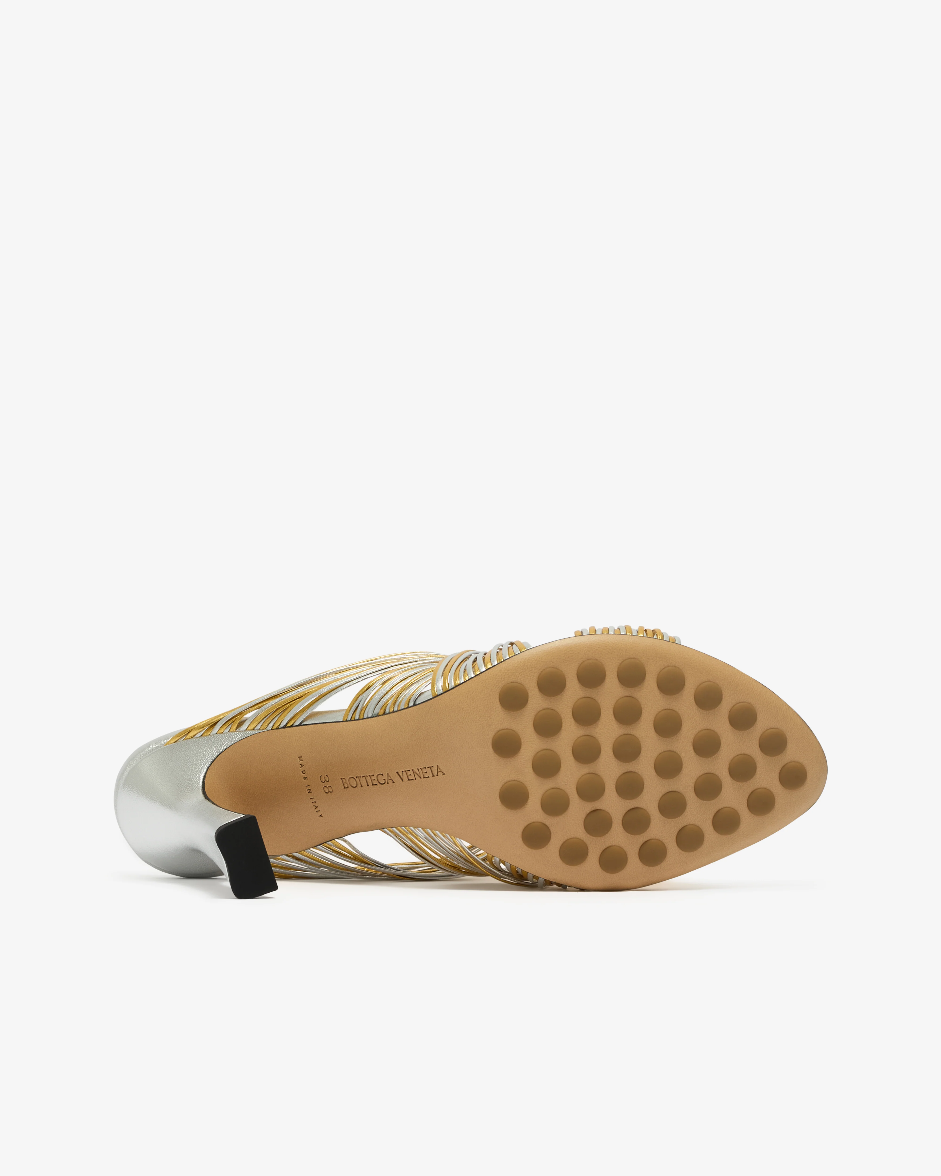 Bottega Veneta - Women's Rana Mule - (Gold/Silver) - Image 6