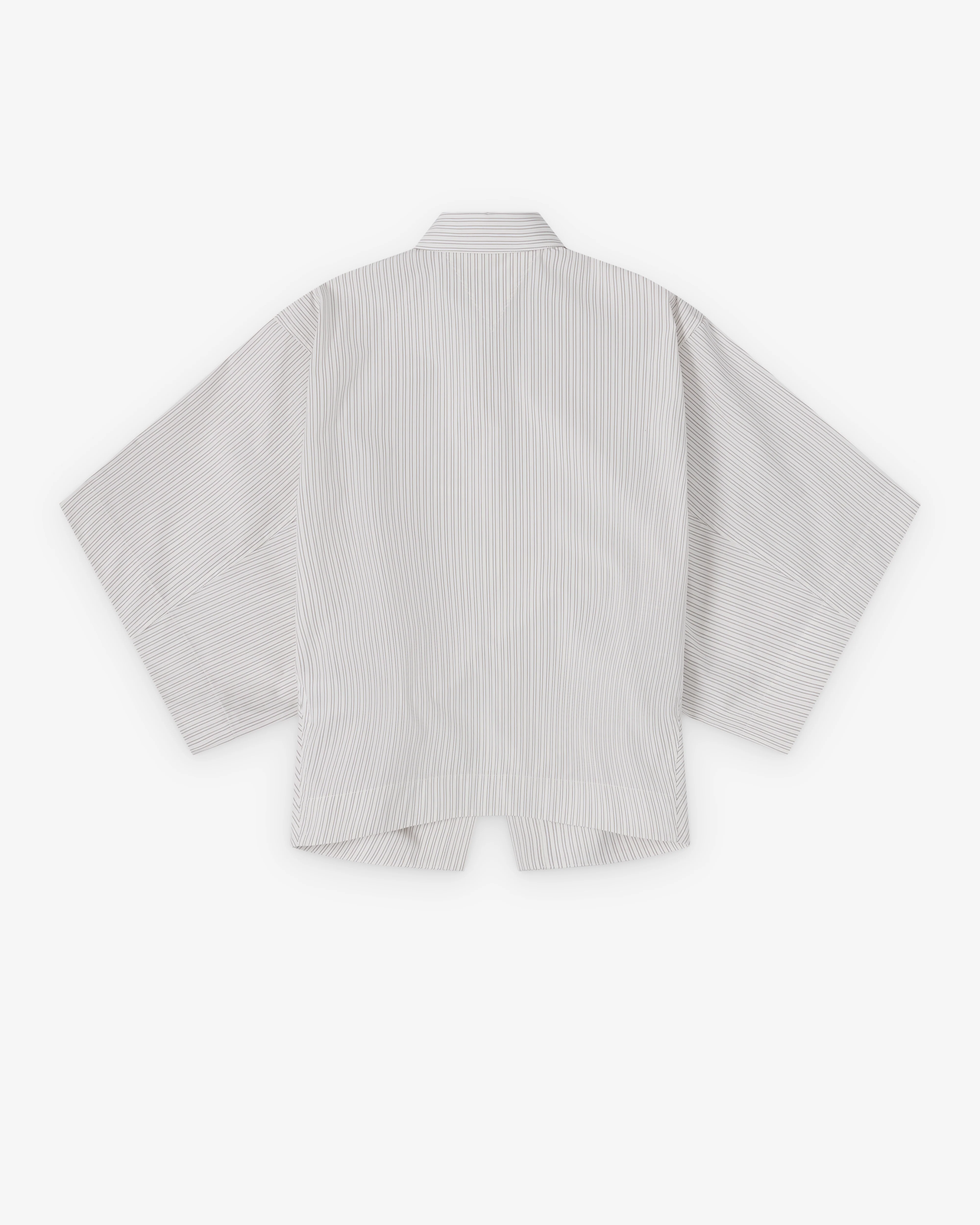Bottega Veneta - Women's Cotton Poplin Shirt - (Prosecco/Brown/White) - Image 2