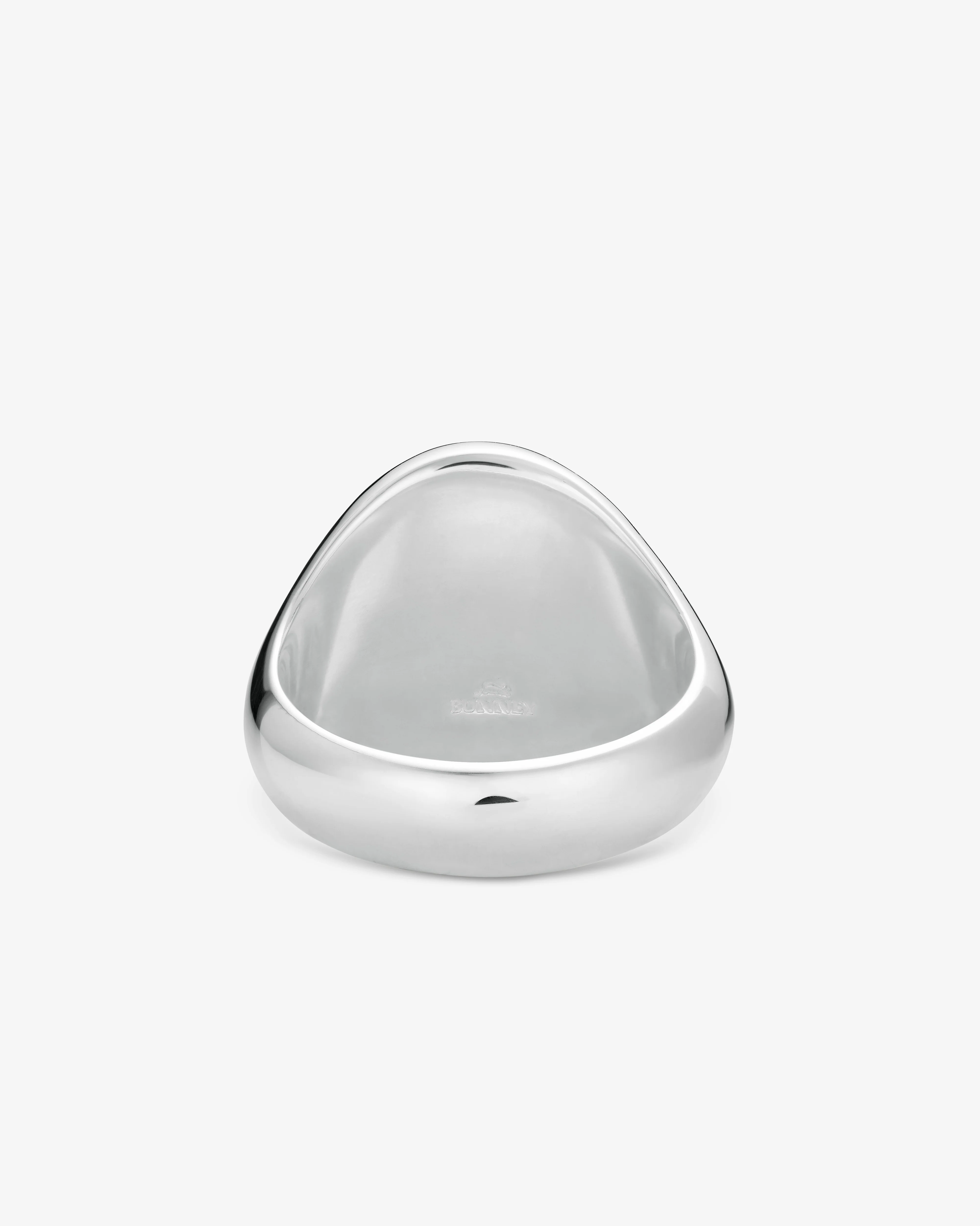 Bunney - Oval Signet Ring - (Silver) - Image 3