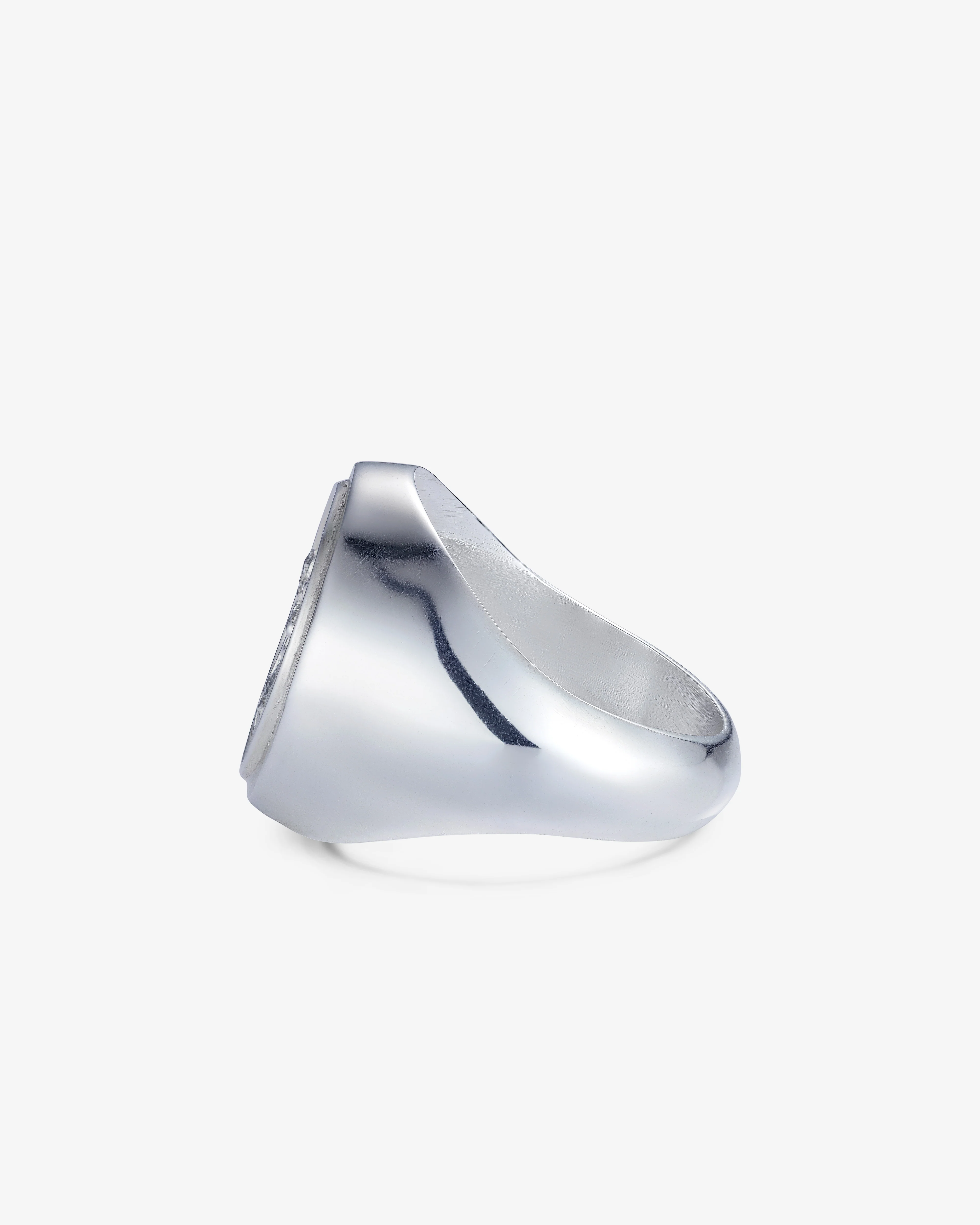 Bunney  - St. Christopher Signet Ring -  (Silver) - Image 2