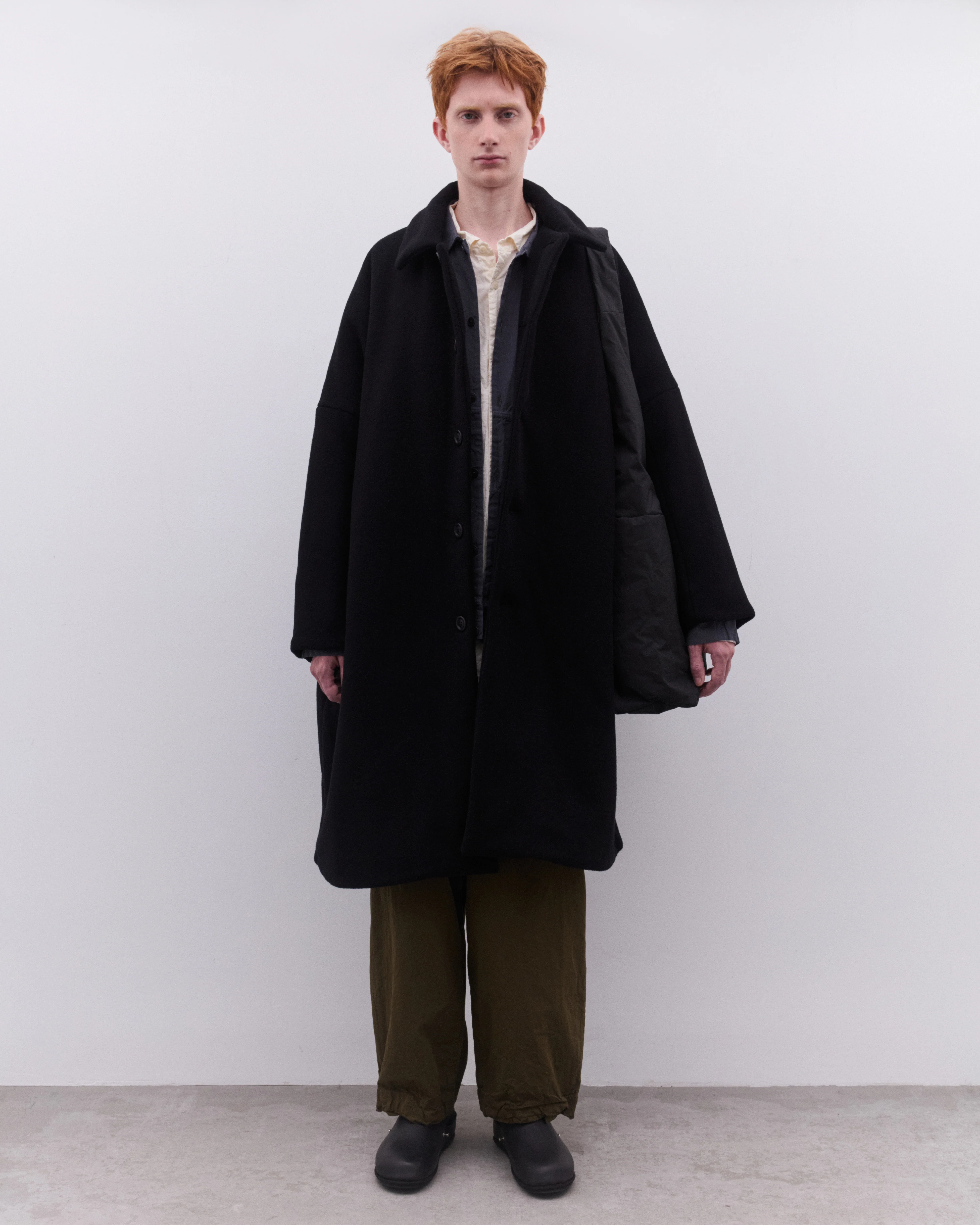 Casey Casey - Men’s Big Blobby Coat - (Black) - Image 6