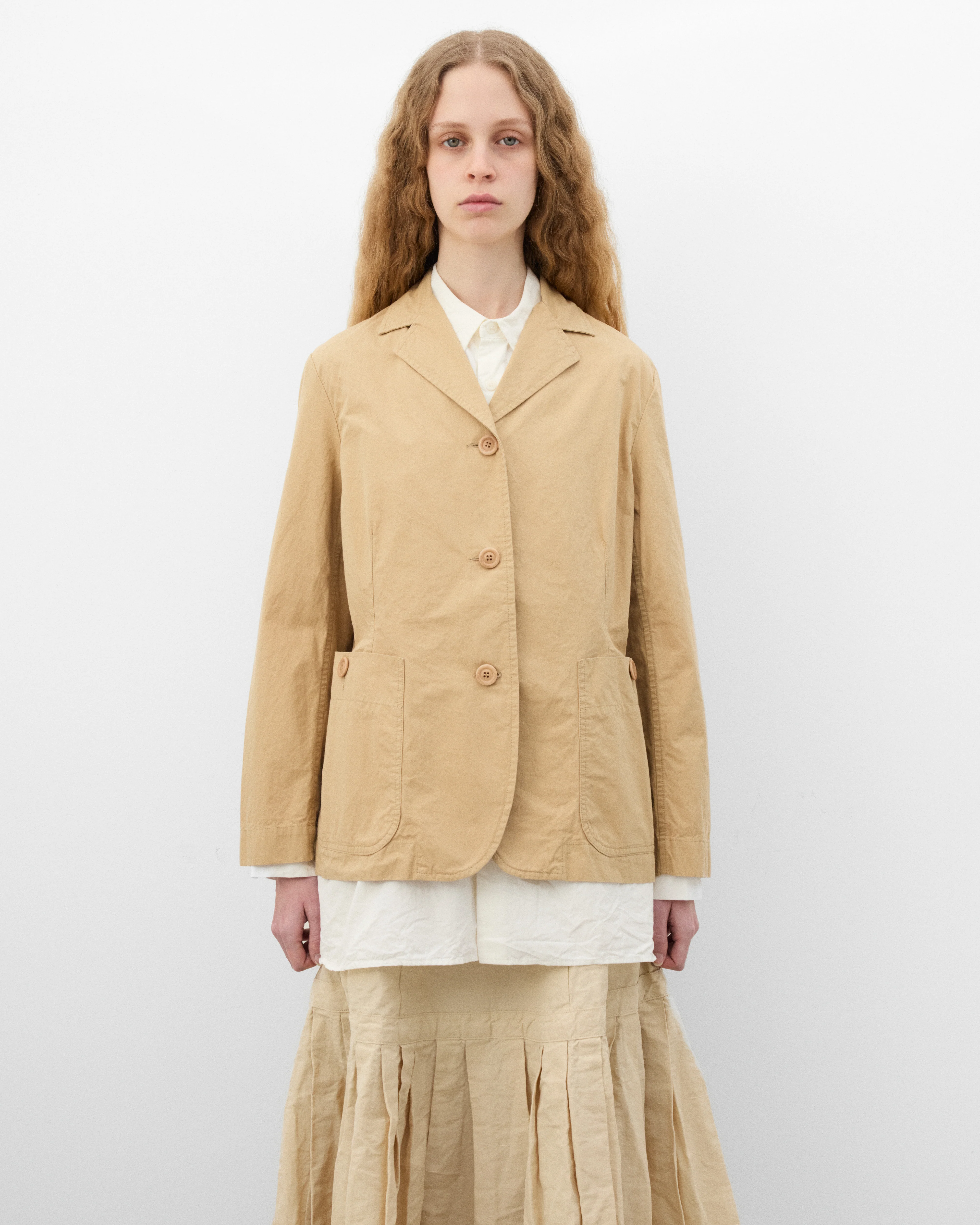 Casey Casey - Women's Annabelle Jacket - (Beige) - Image 3