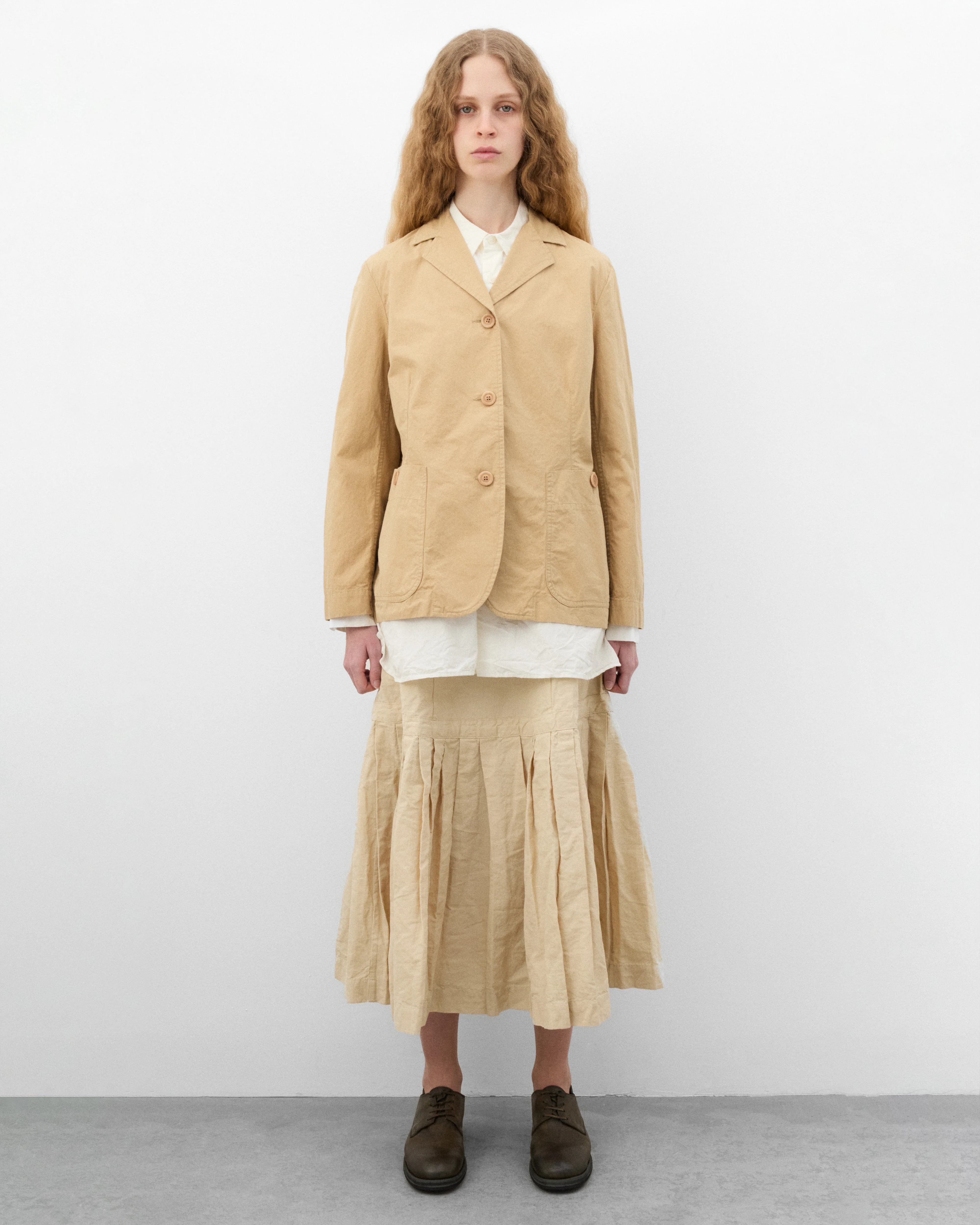 Casey Casey - Women's Annabelle Jacket - (Beige) - Image 6
