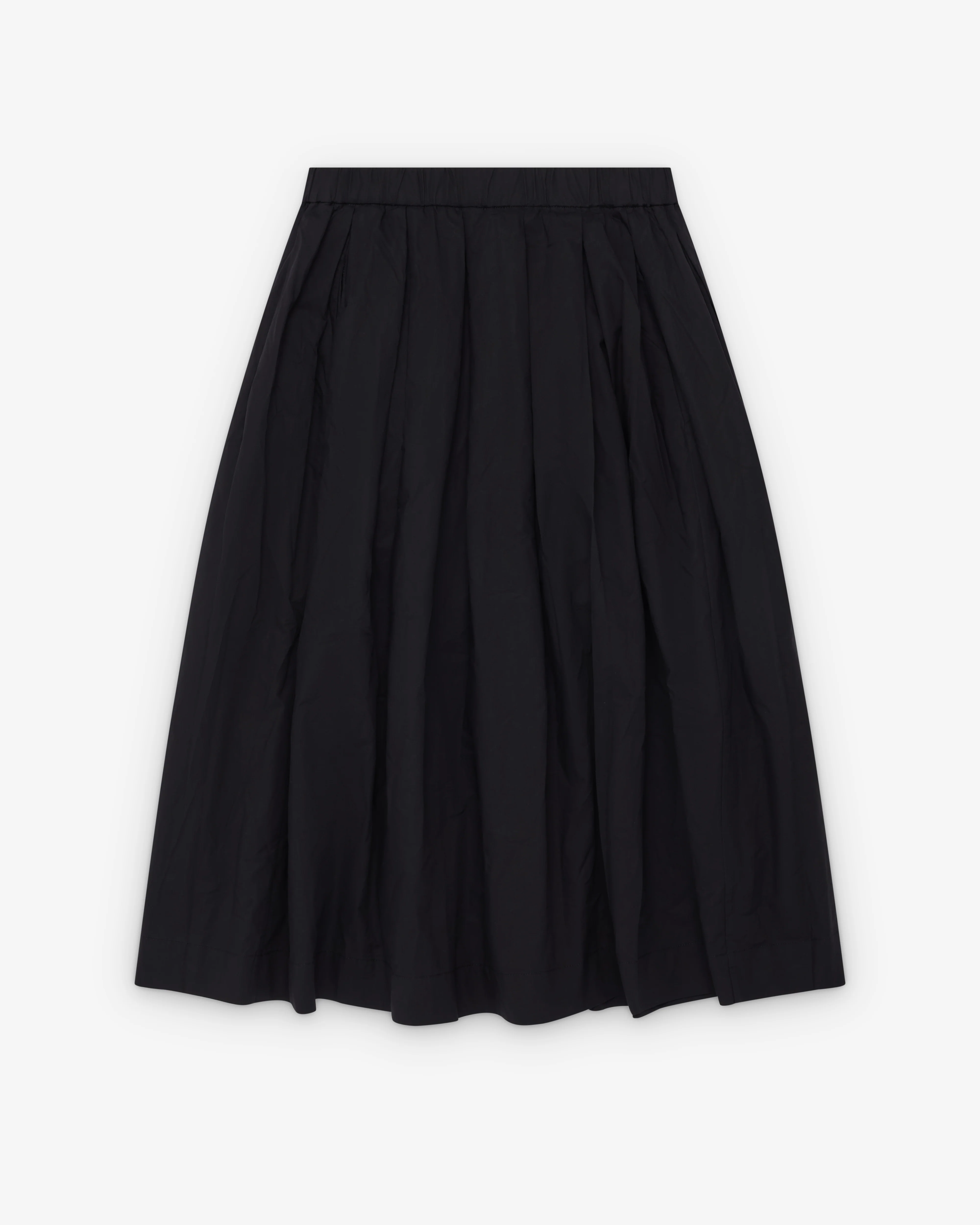 Casey Casey - Women's Simple Rideaux Skirt - (Black)