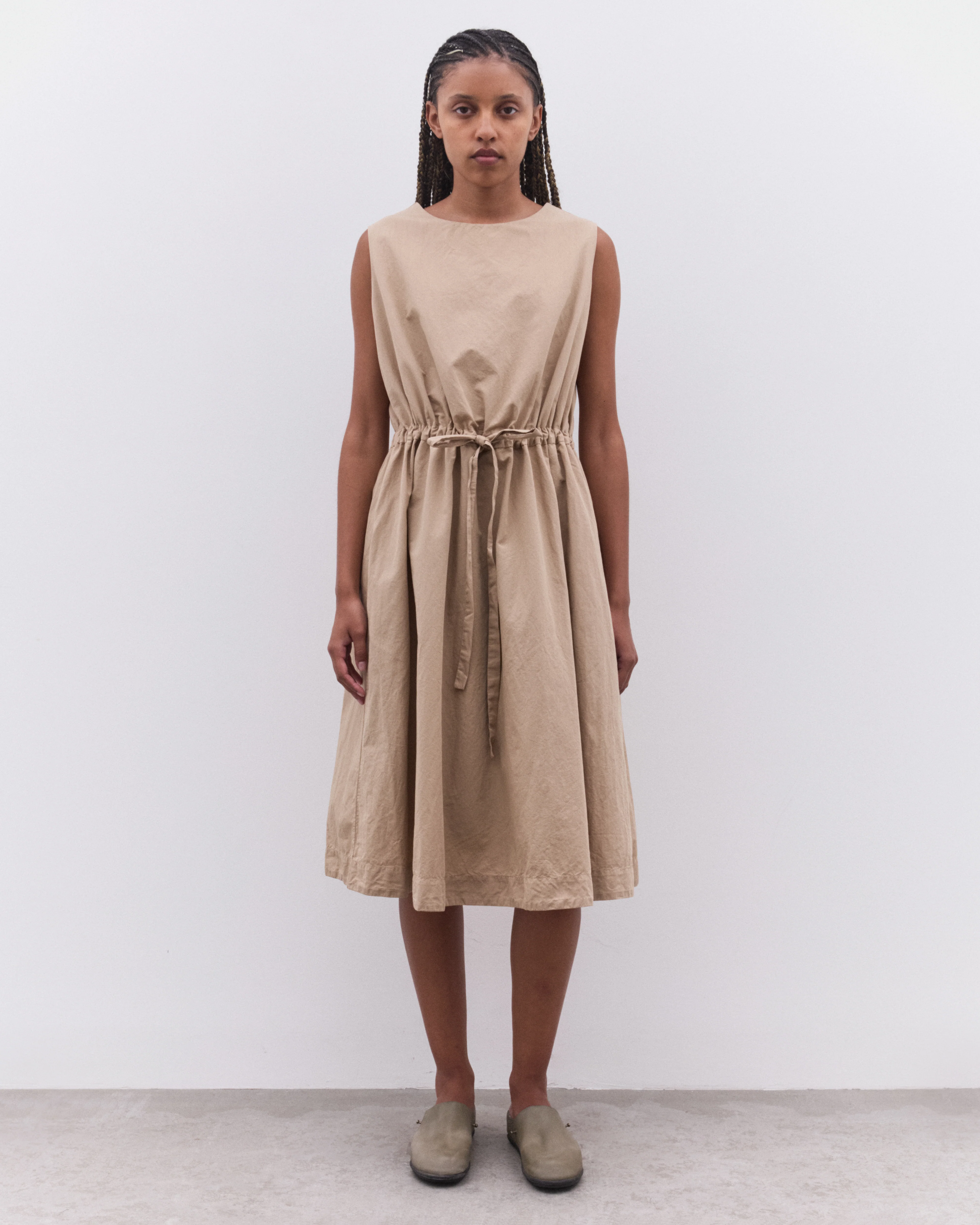 Casey Casey - Women’s Apron Dress - (Sand) - Image 3