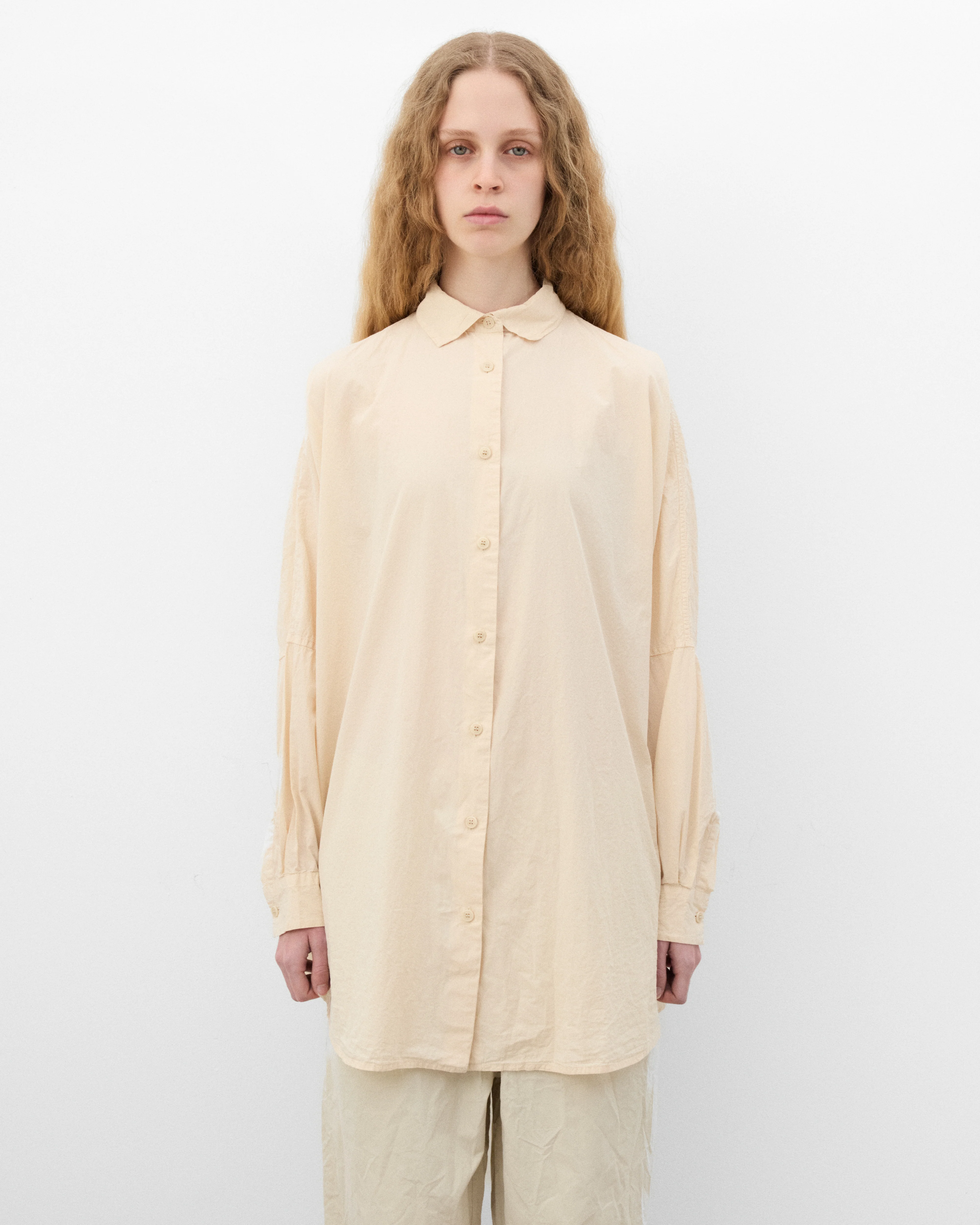 Casey Casey - Women's Atomless Shirt - (Chalk) - Image 3
