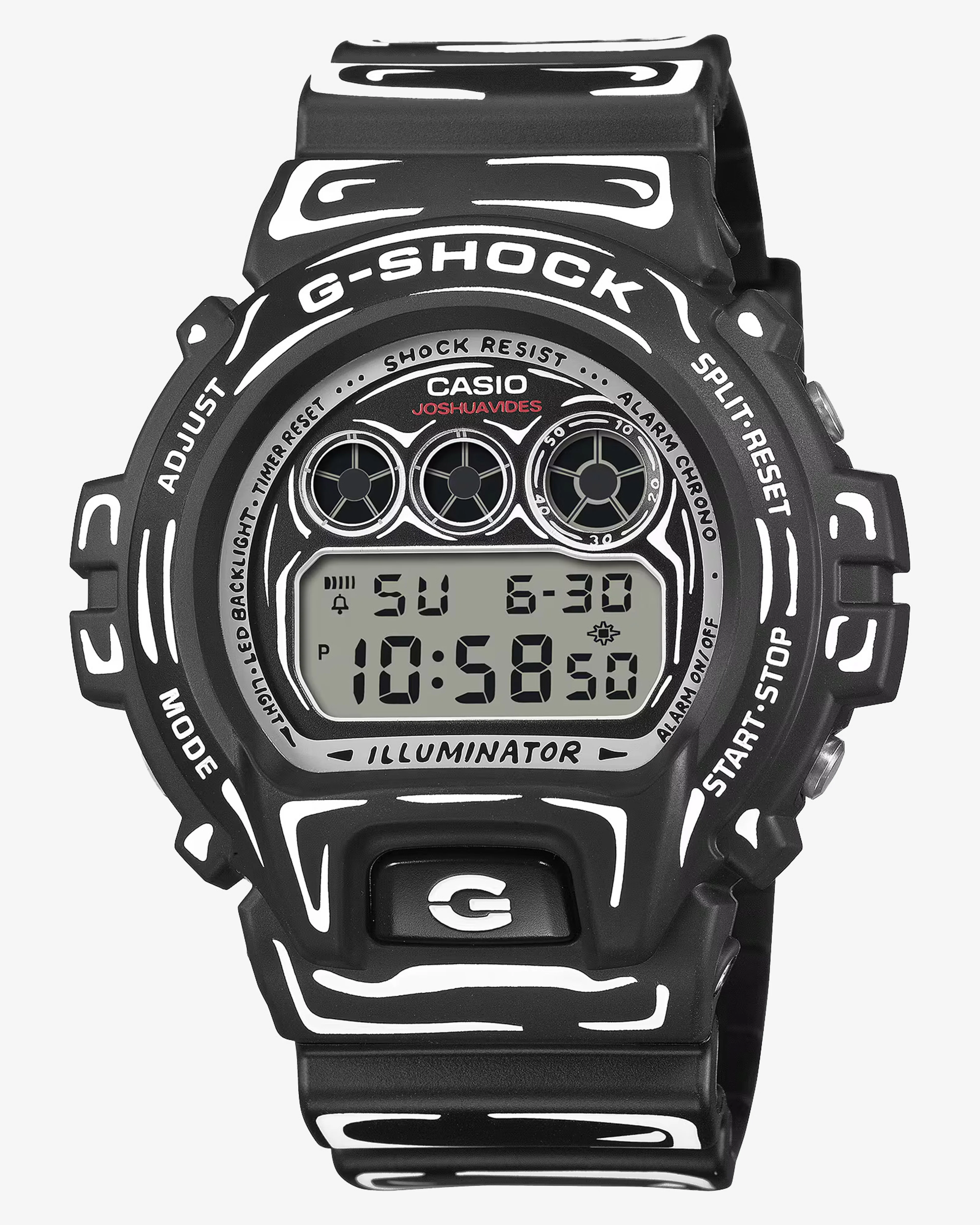 Casio - G-Shock Joshua Vides DW-6900JV-1ER - (White) - Image 4