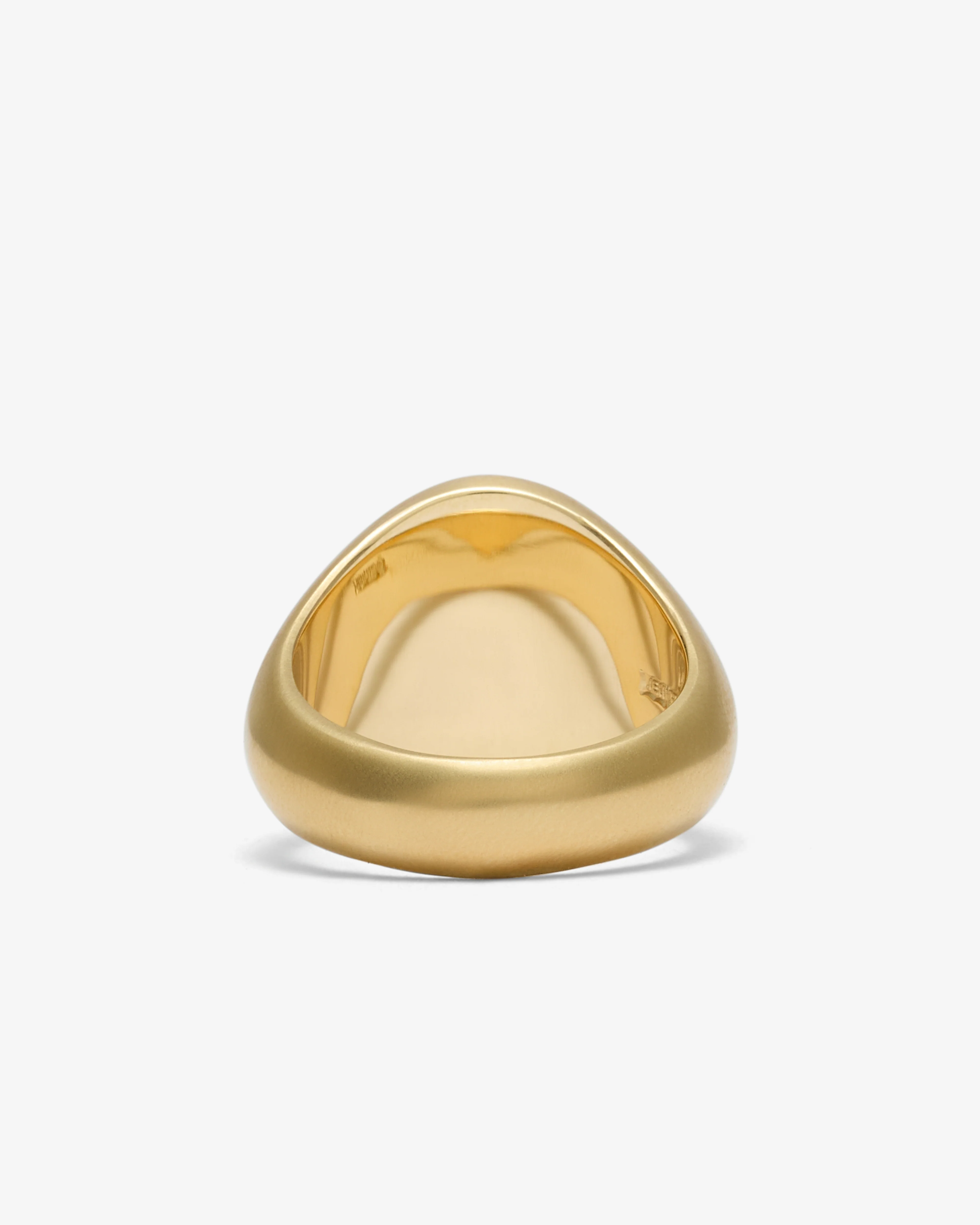 Castro - Crab Cancer Signet Ring - (Yellow Gold) - Image 3