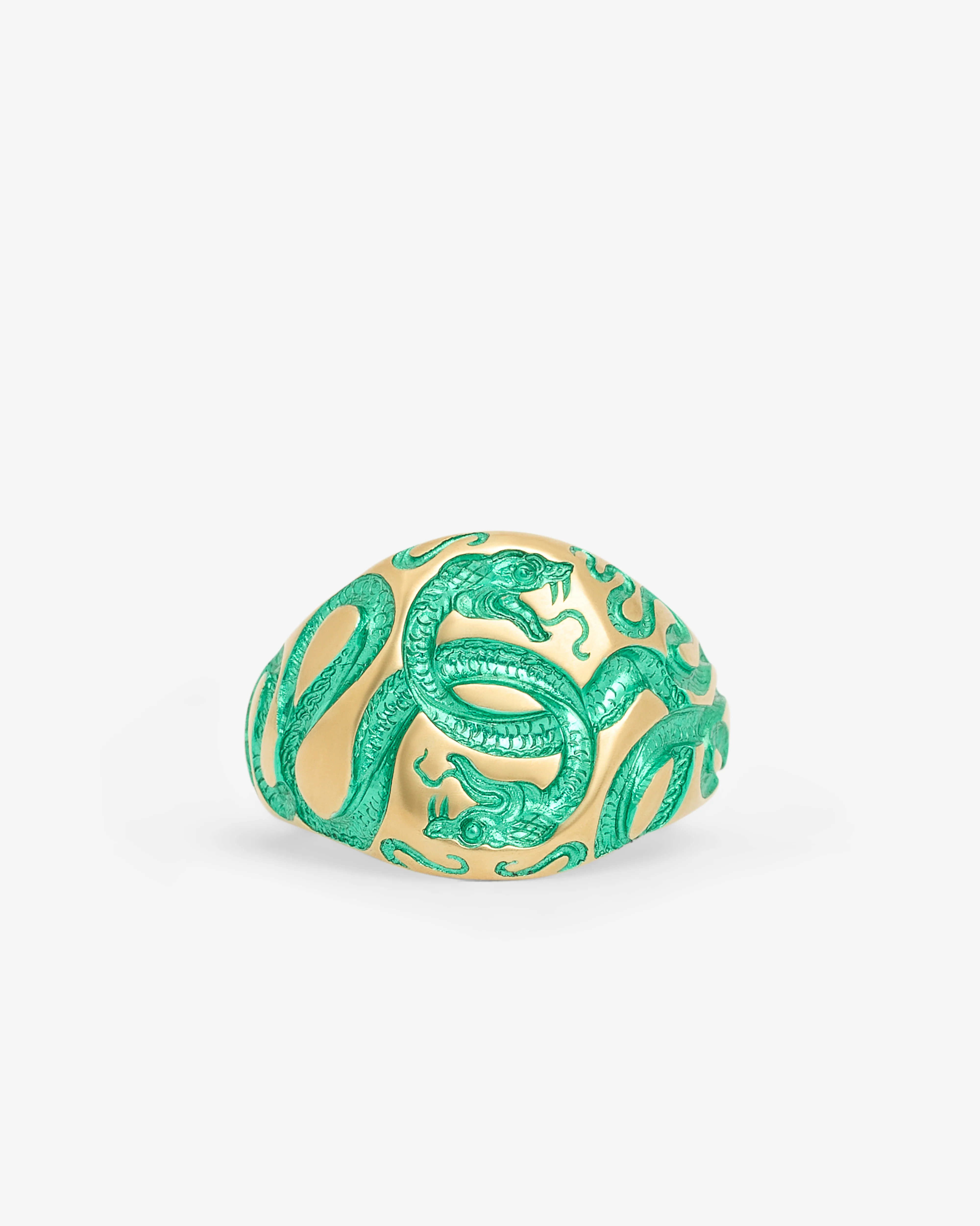 Castro - Soeak In Tongues Ring - (Green)
