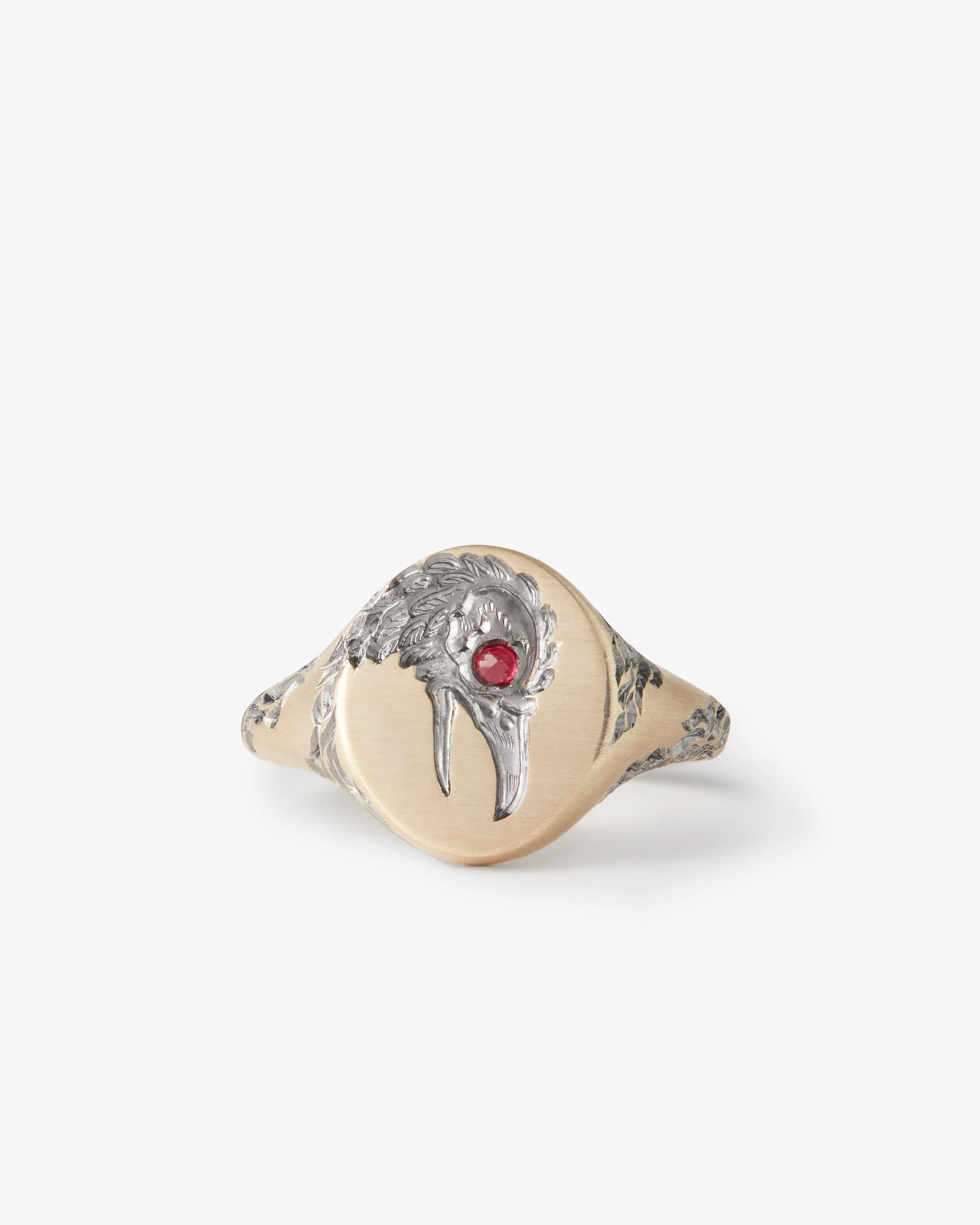 Castro - Tower Of Ring - (Yellow Gold)