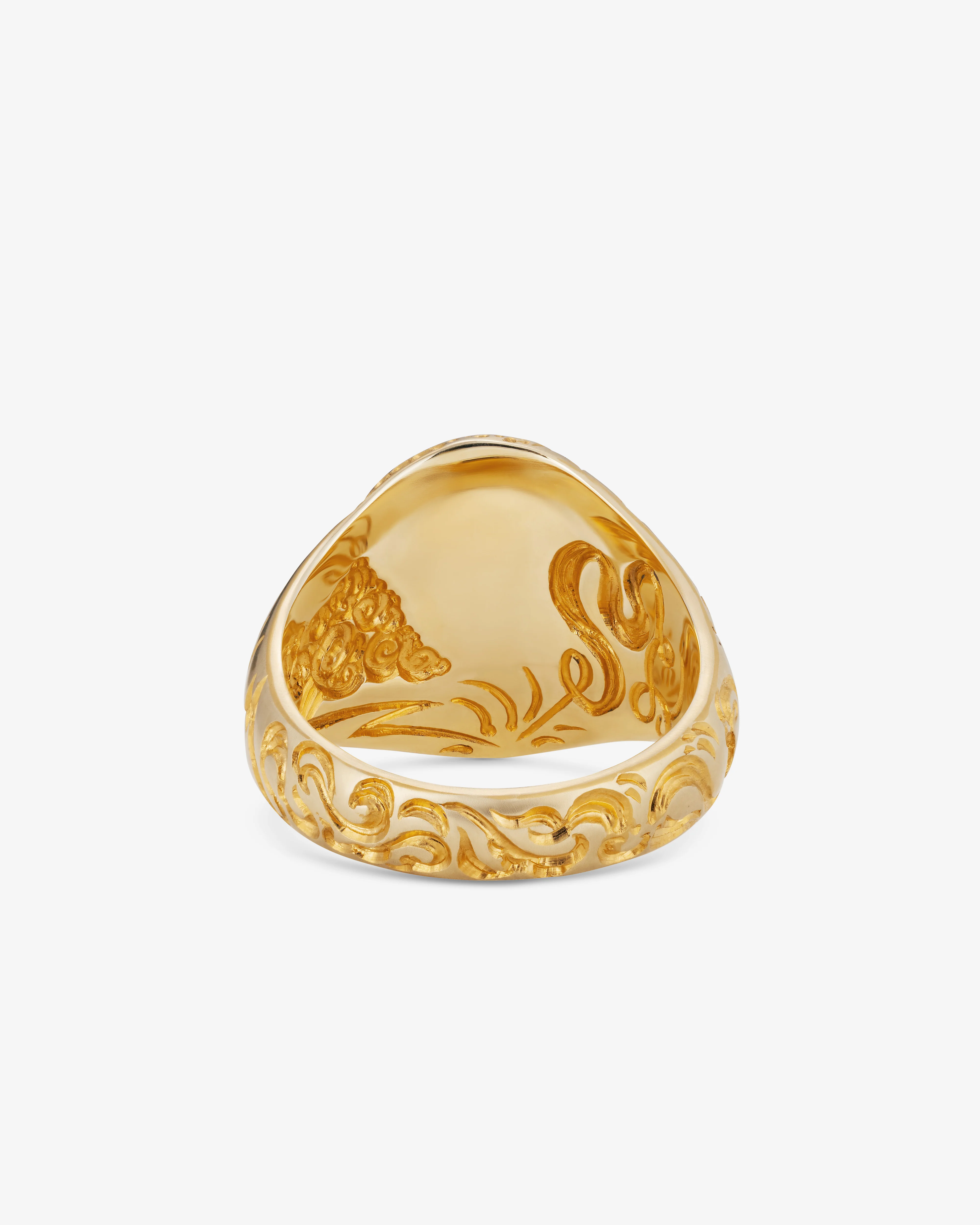 Castro - Pegasus Signet Ring - (Orange) - Image 3