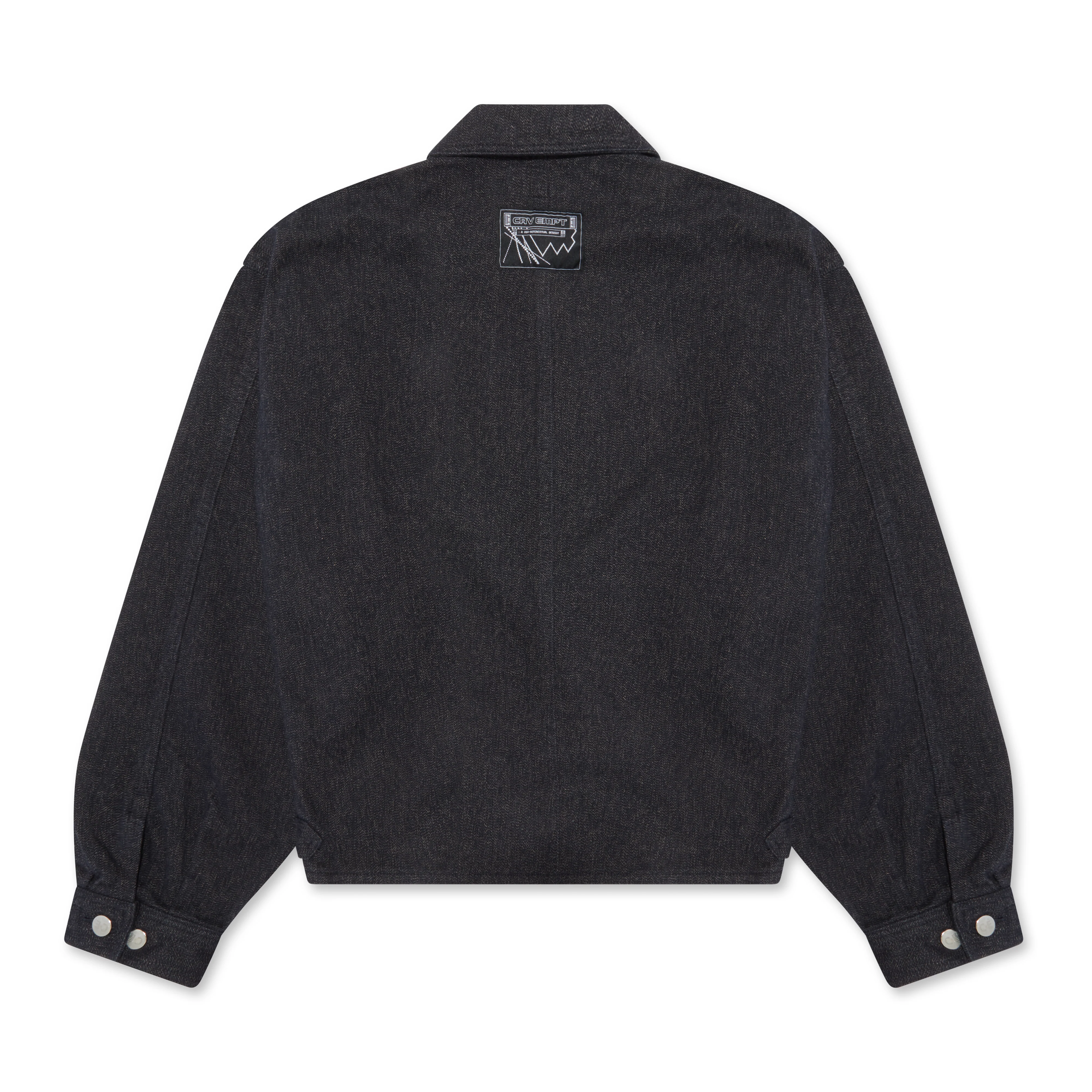 Cav Empt - Black Heather Button Jacket - (Black) - Image 2