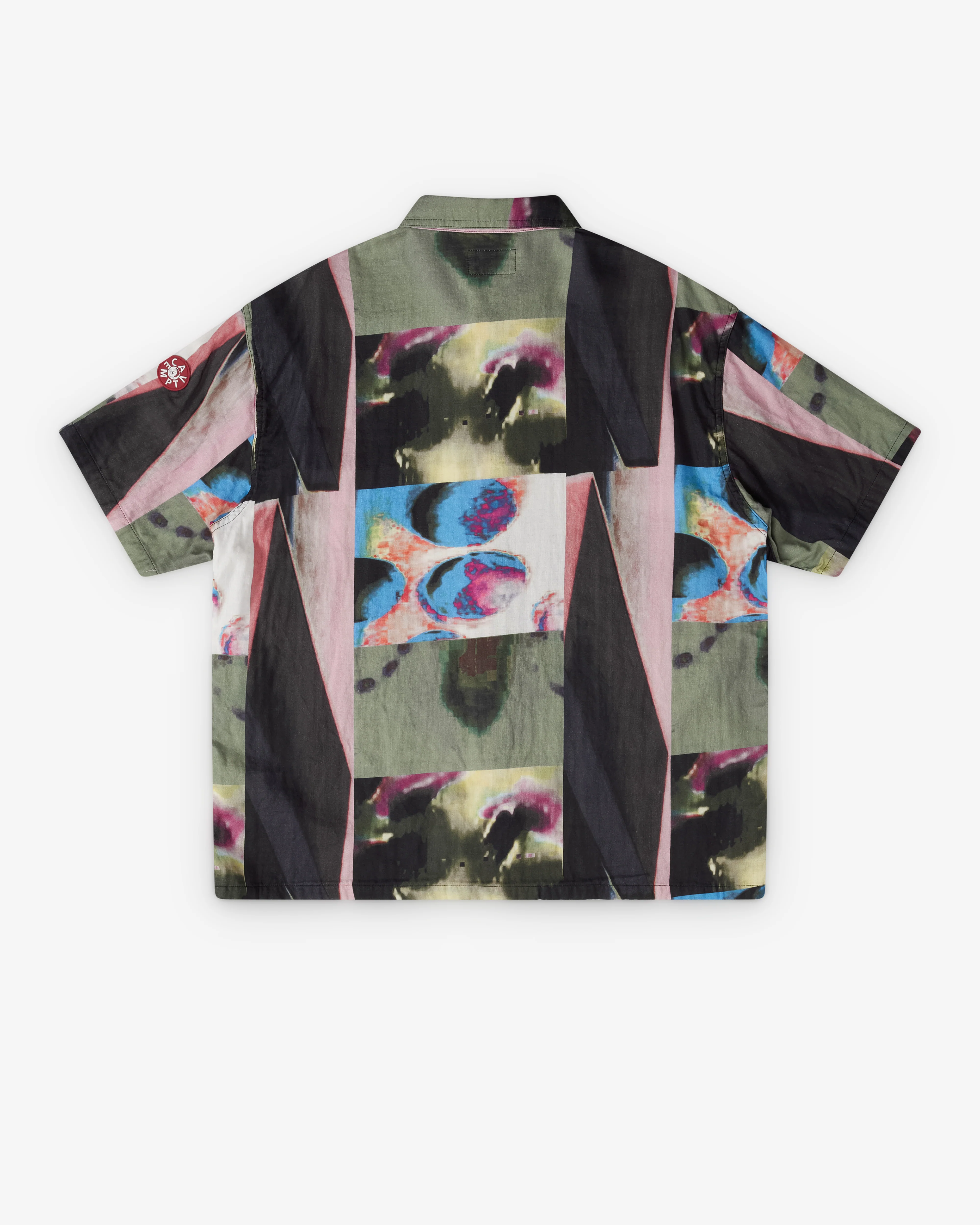 Cav Empt - Men's Fk Sequentialismstrip Short Sleeve Shirt - (Multi) - Image 2