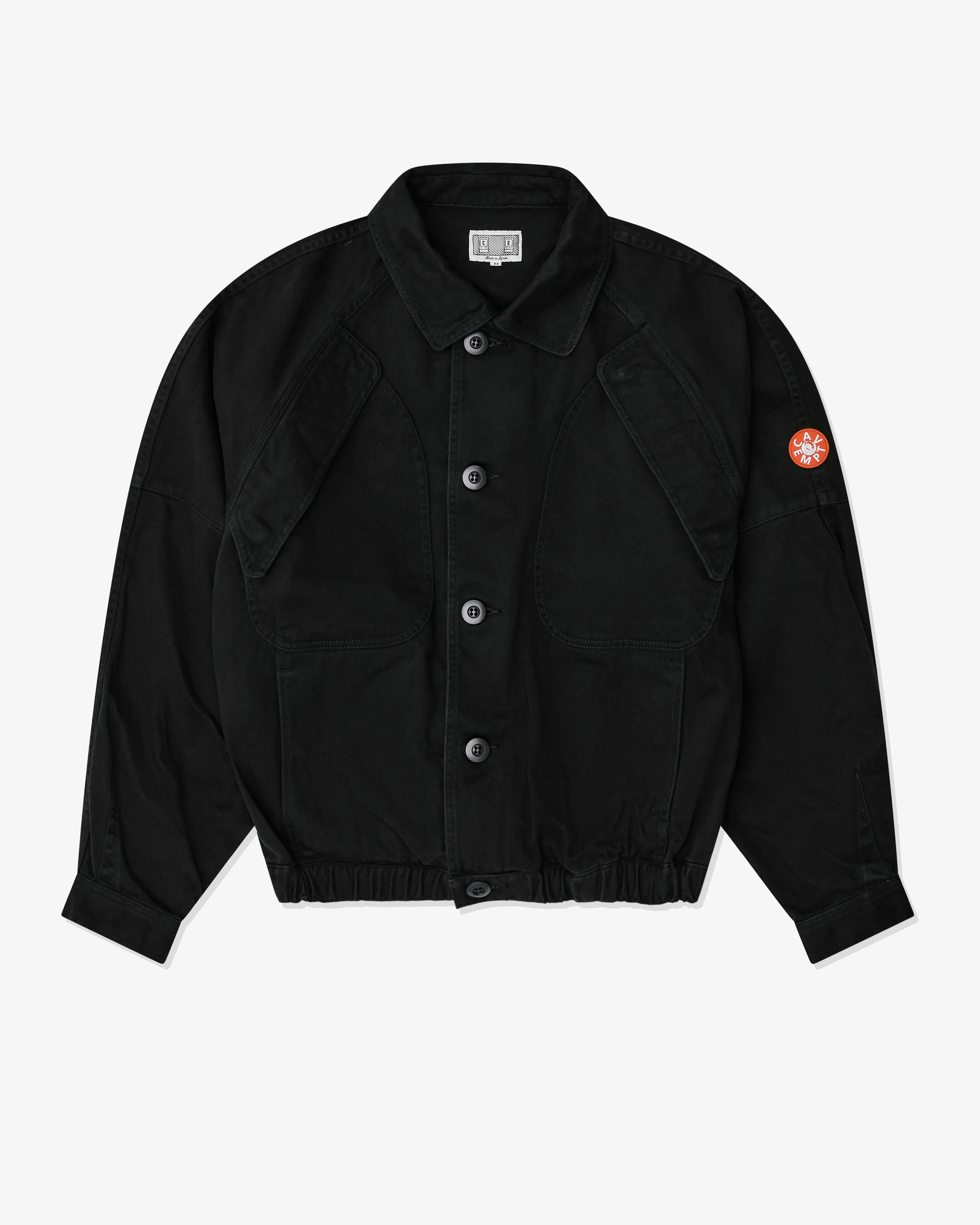 Cav Empt - Men’s Cutting Button Up Jacket - (Black)