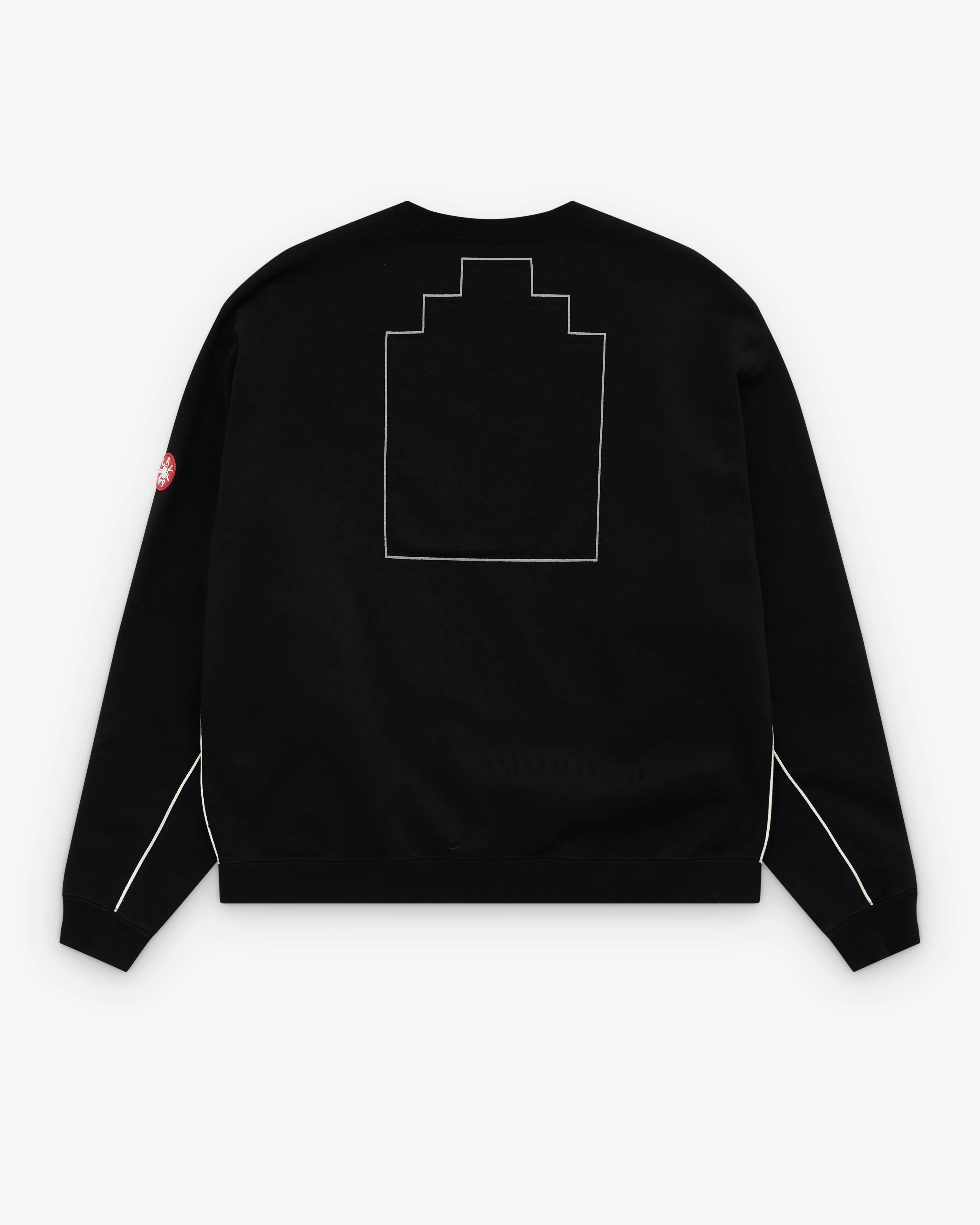 Cav Empt - Men’s Solid Loose Crew Neck - (Black) - Image 2