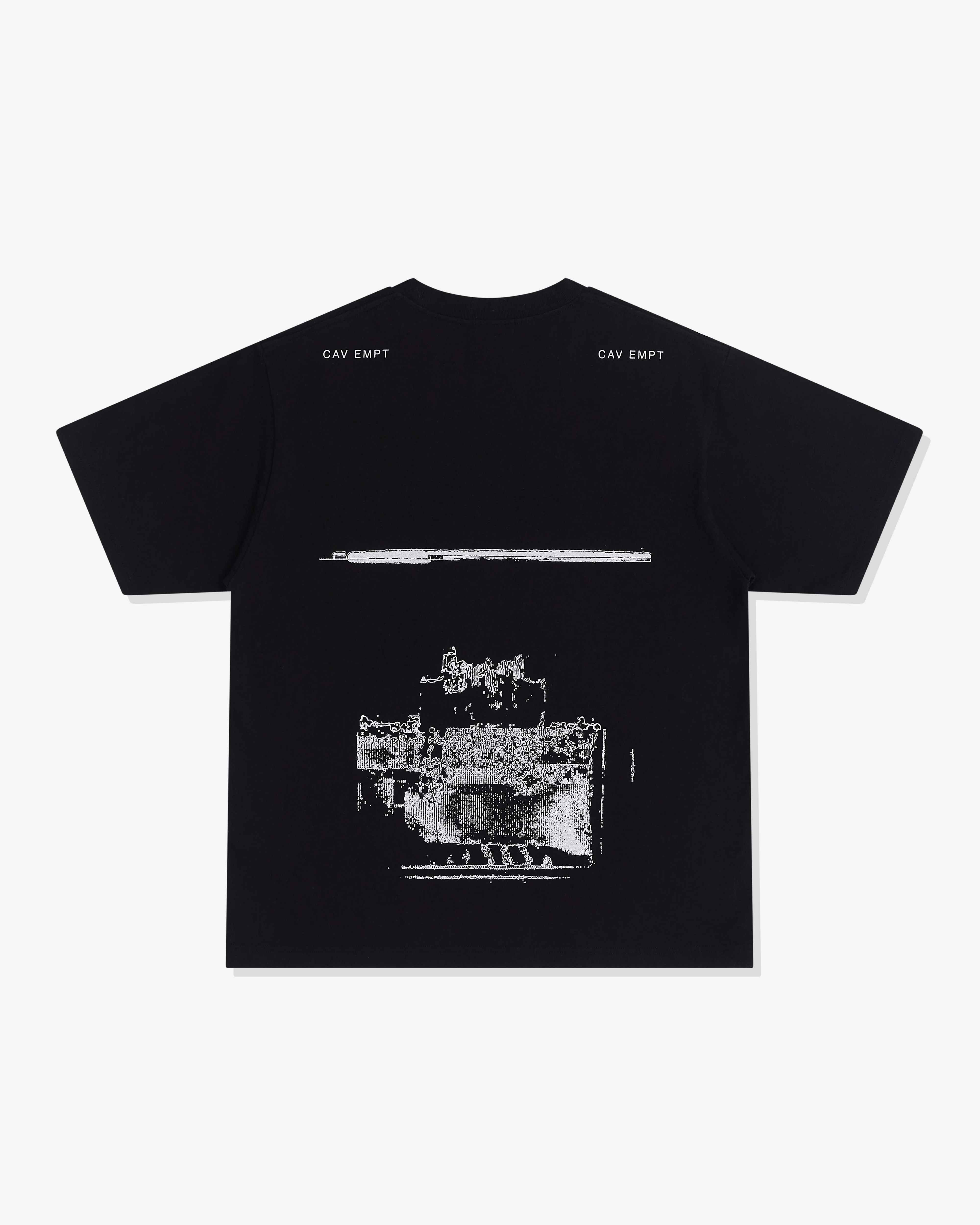 Cav Empt - Men’s Th Body Bag / As D_Integration T-Shirt - (Black) - Image 2