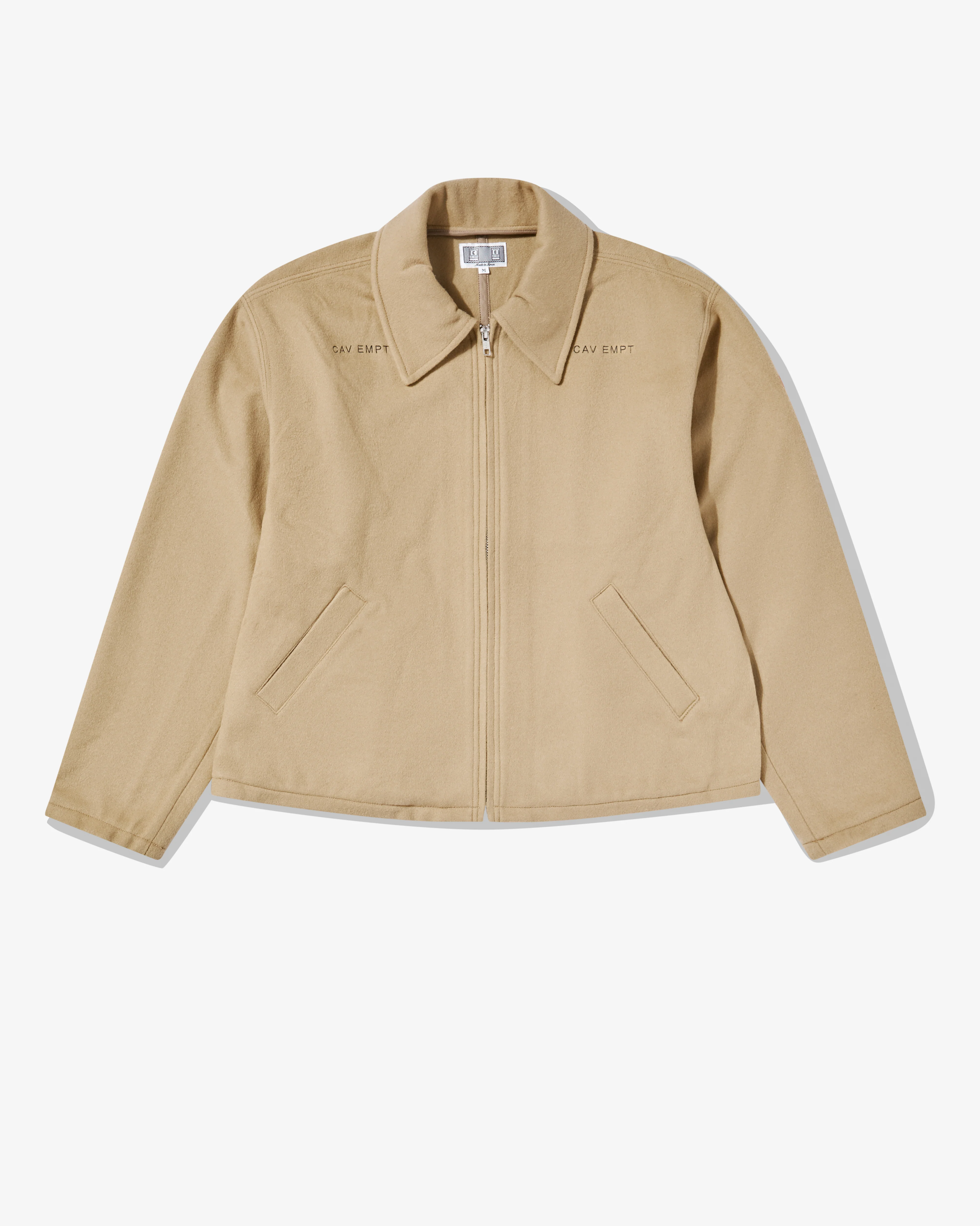 Cav Empt - Men’s Wool Short Zip Jacket - (Brown)