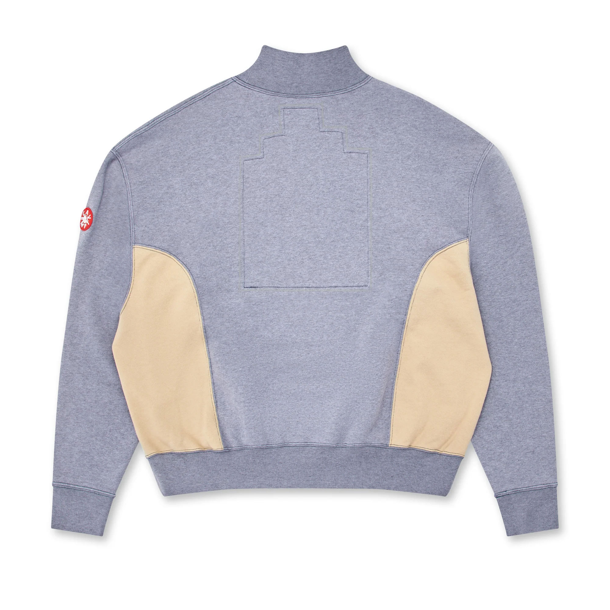 Cav Empt - Side Panel Mock Neck - (Grey) - Image 2