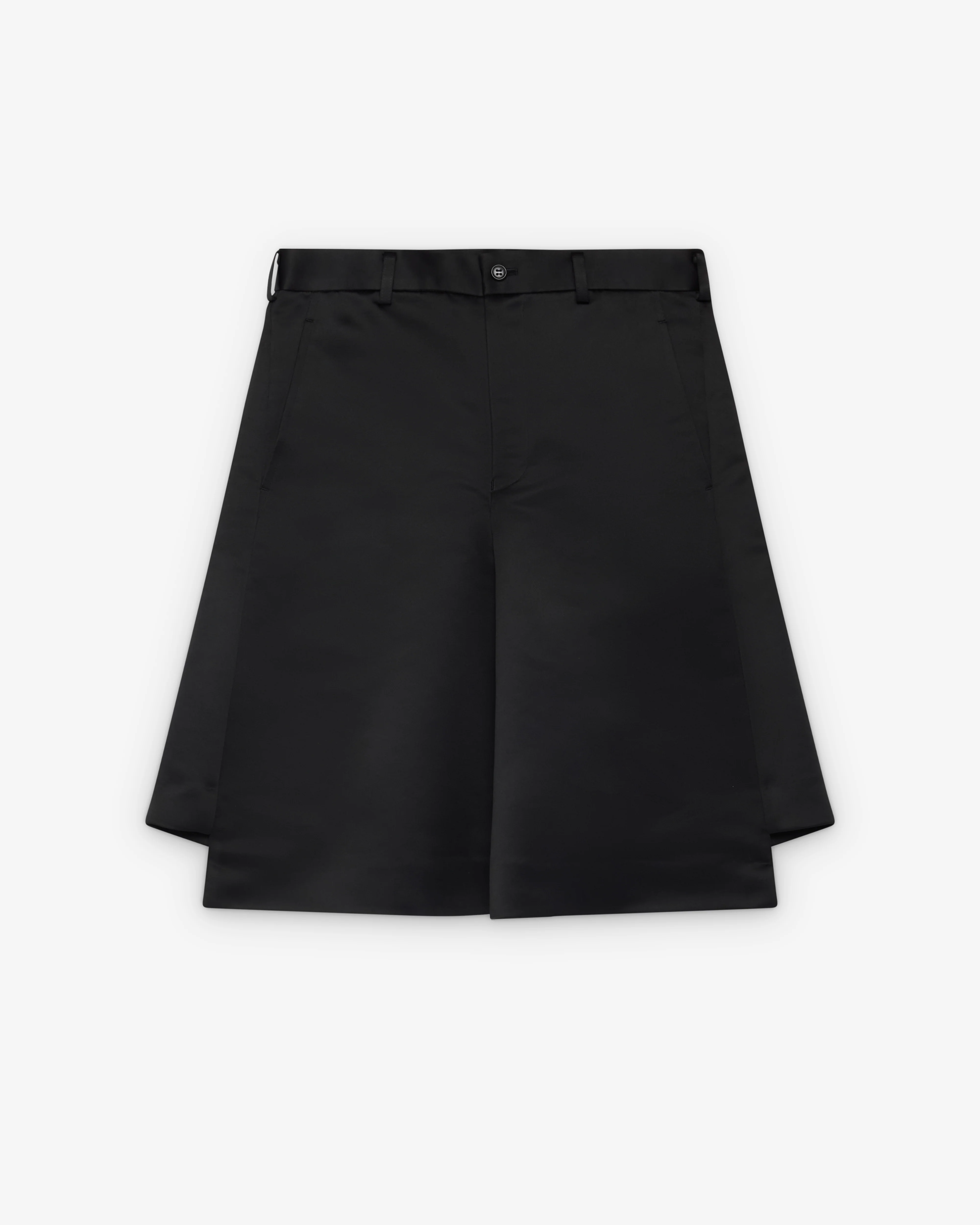 Black Comme des Garçons - Tailored Layered Shorts - (Black)